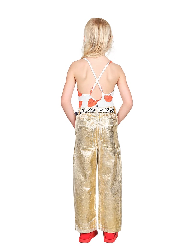 THE ANIMALS OBSERVATORY - SHINY CONDOR KID PANTS Gold - osta vanuse järgi - gold - 3