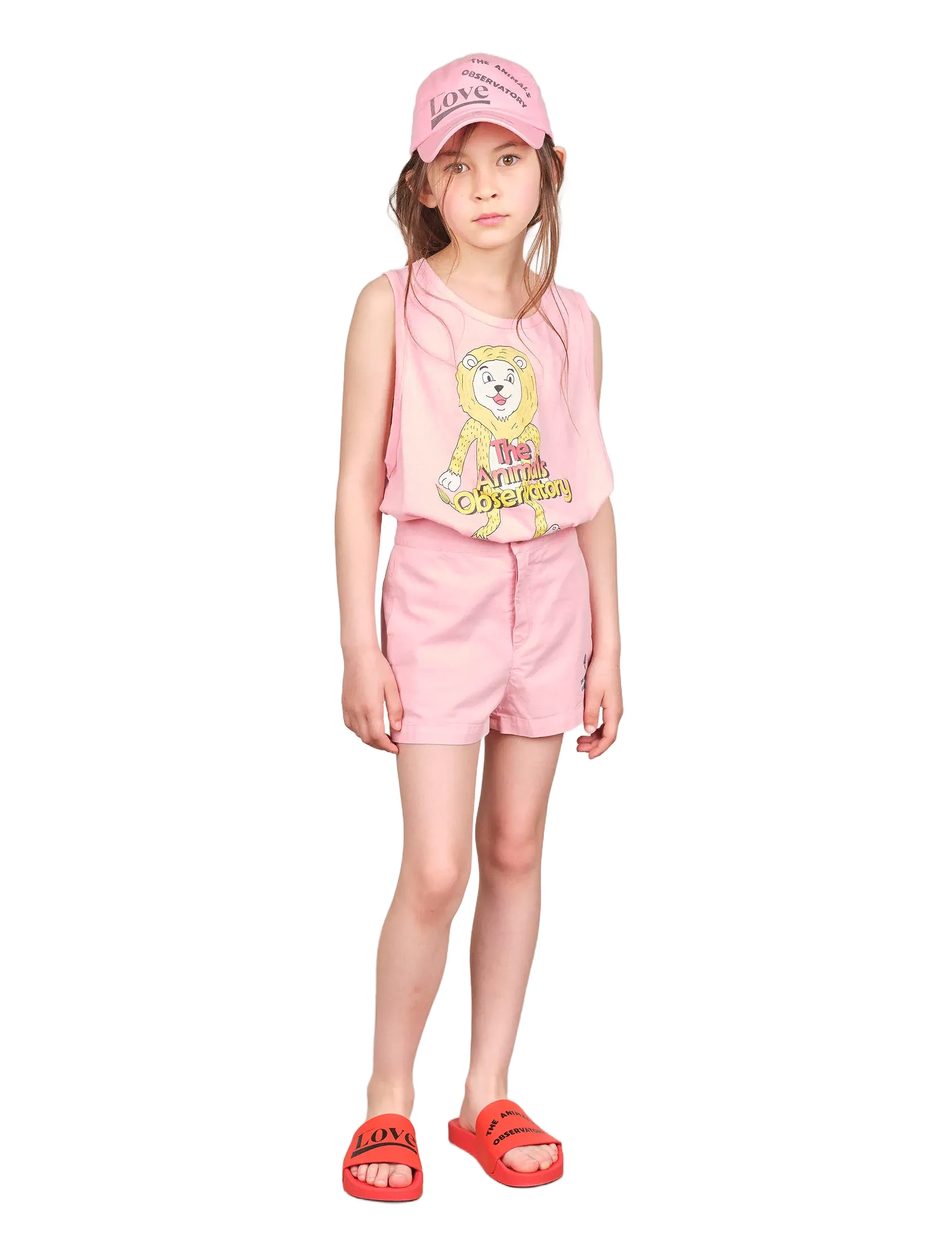 THE ANIMALS OBSERVATORY Pig Kid Shorts Pink, Børneshorts, Pink, Str: 10 Y