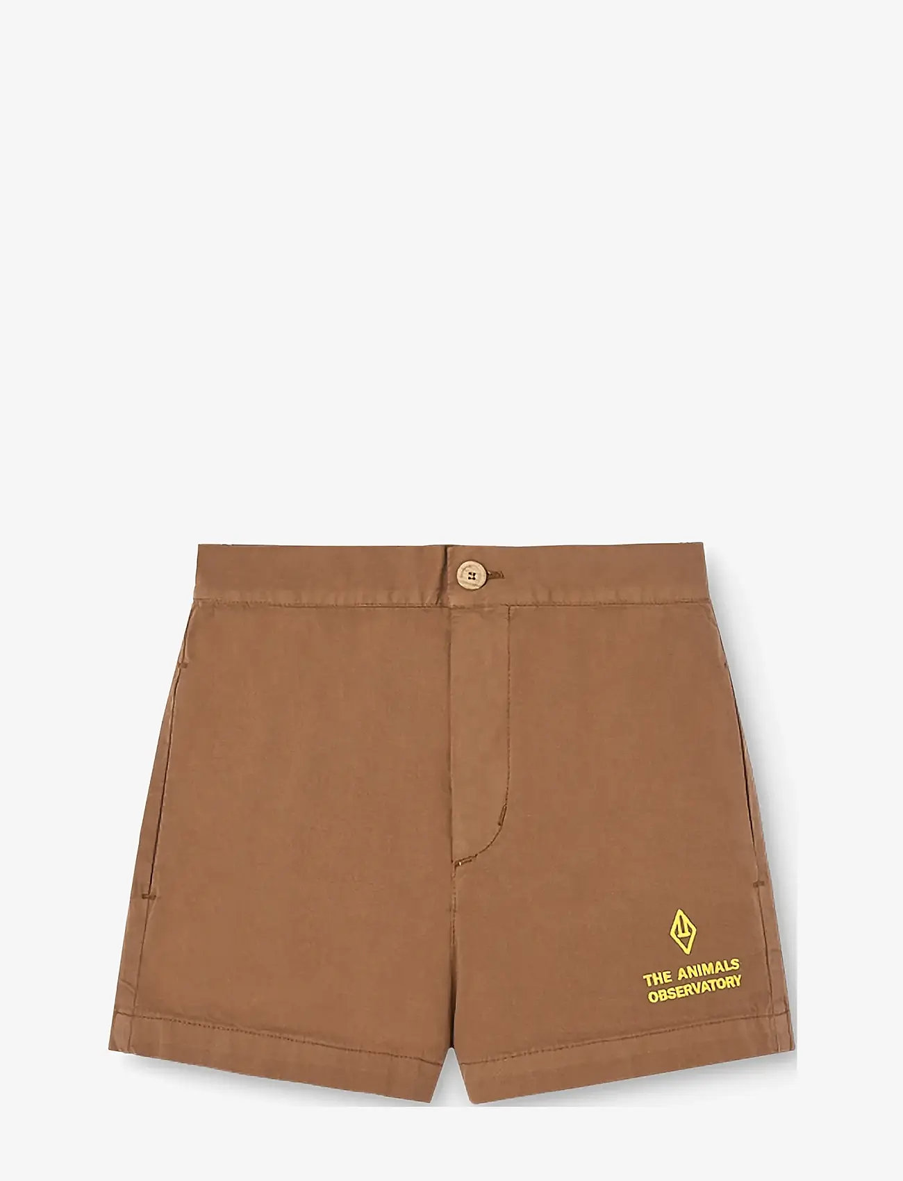 THE ANIMALS OBSERVATORY - PIG KID SHORTS Brown - casual shorts - brown - 1
