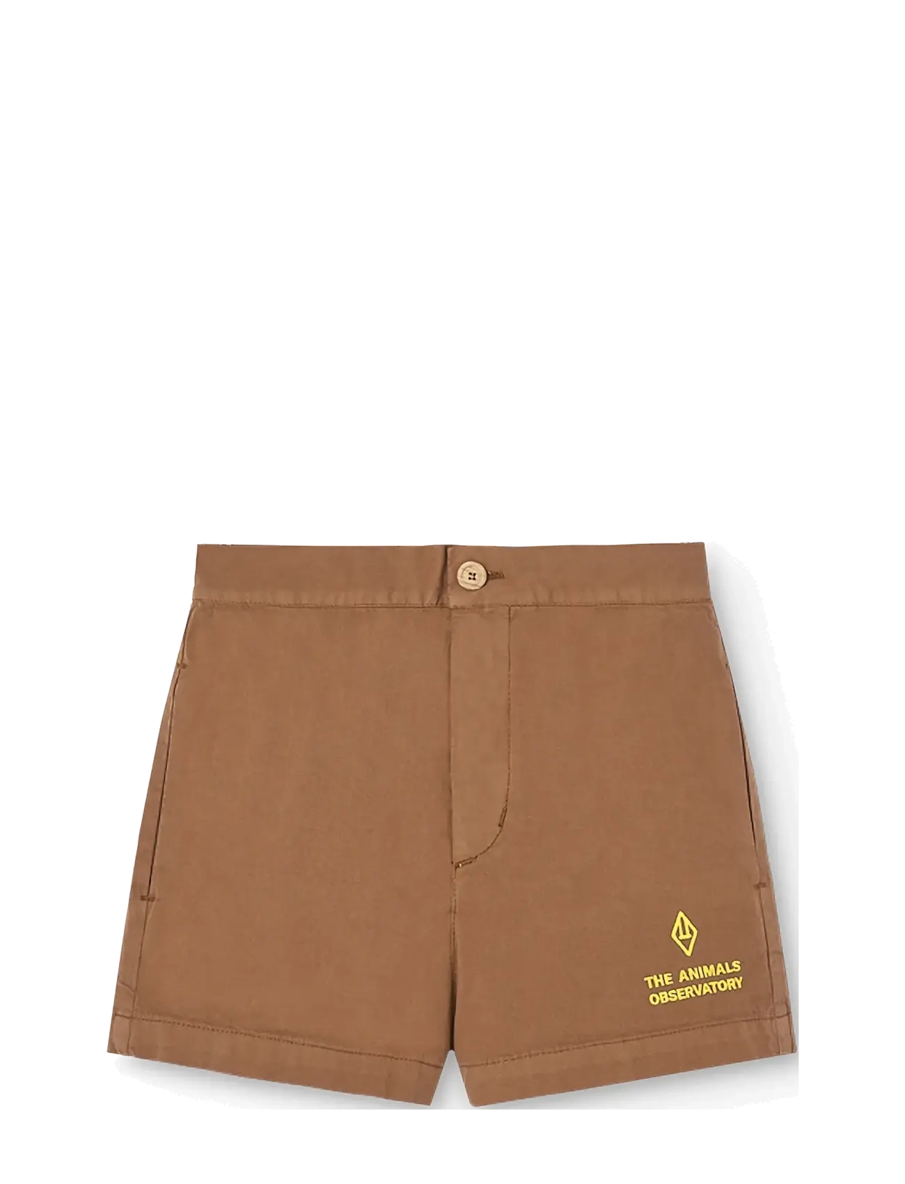 THE ANIMALS OBSERVATORY PIG KID SHORTS Brown - 4 for 3 - BROWN / brown