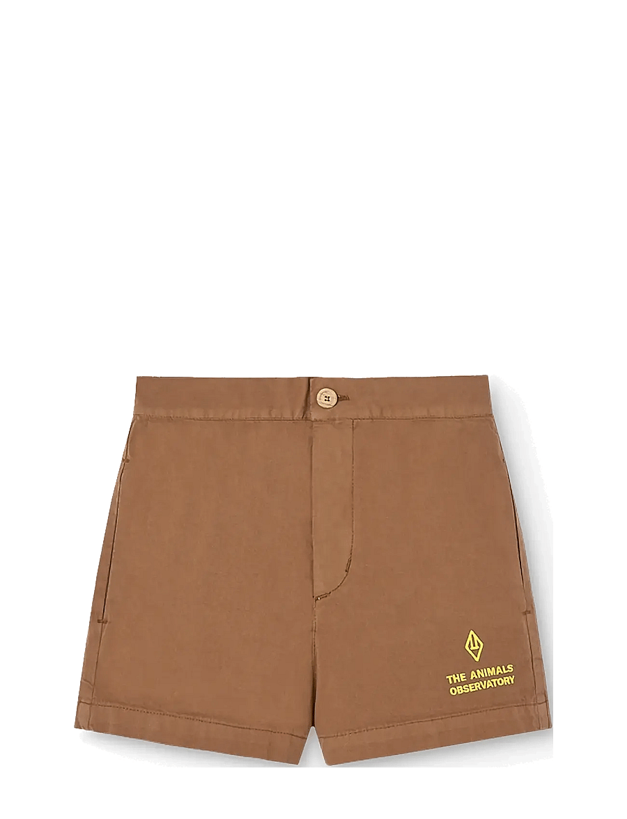 THE ANIMALS OBSERVATORY - PIG KID SHORTS Brown - casual shorts - brown - 1