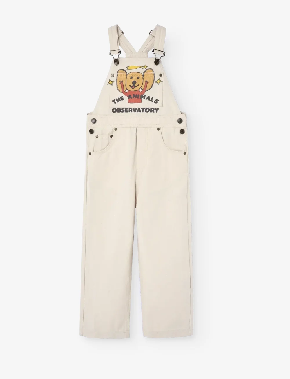 THE ANIMALS OBSERVATORY - MULE KID DUNGAREES Raw White - dungarees - raw white - 3