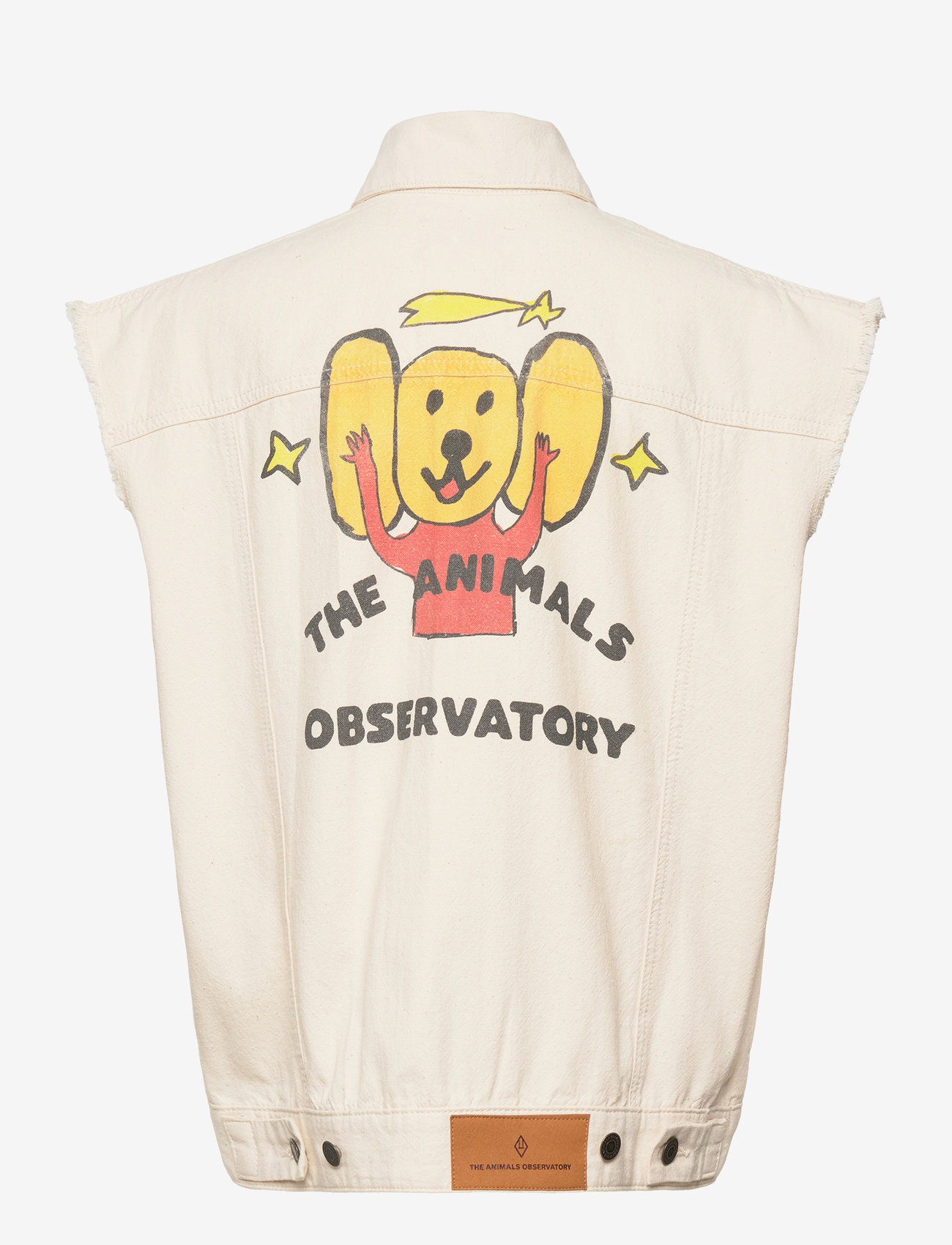 THE ANIMALS OBSERVATORY - HOG KID VEST Raw White - veste - raw white - 2