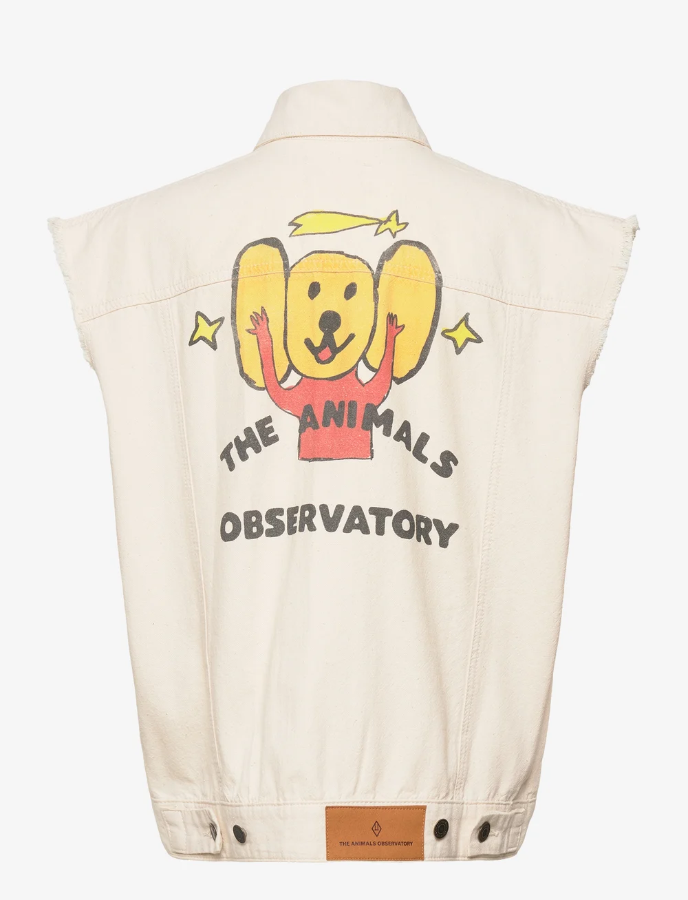 THE ANIMALS OBSERVATORY - HOG KID VEST Raw White - vests - raw white - 2