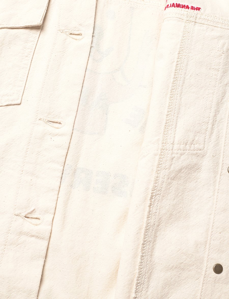 THE ANIMALS OBSERVATORY - HOG KID VEST Raw White - westen - raw white - 5