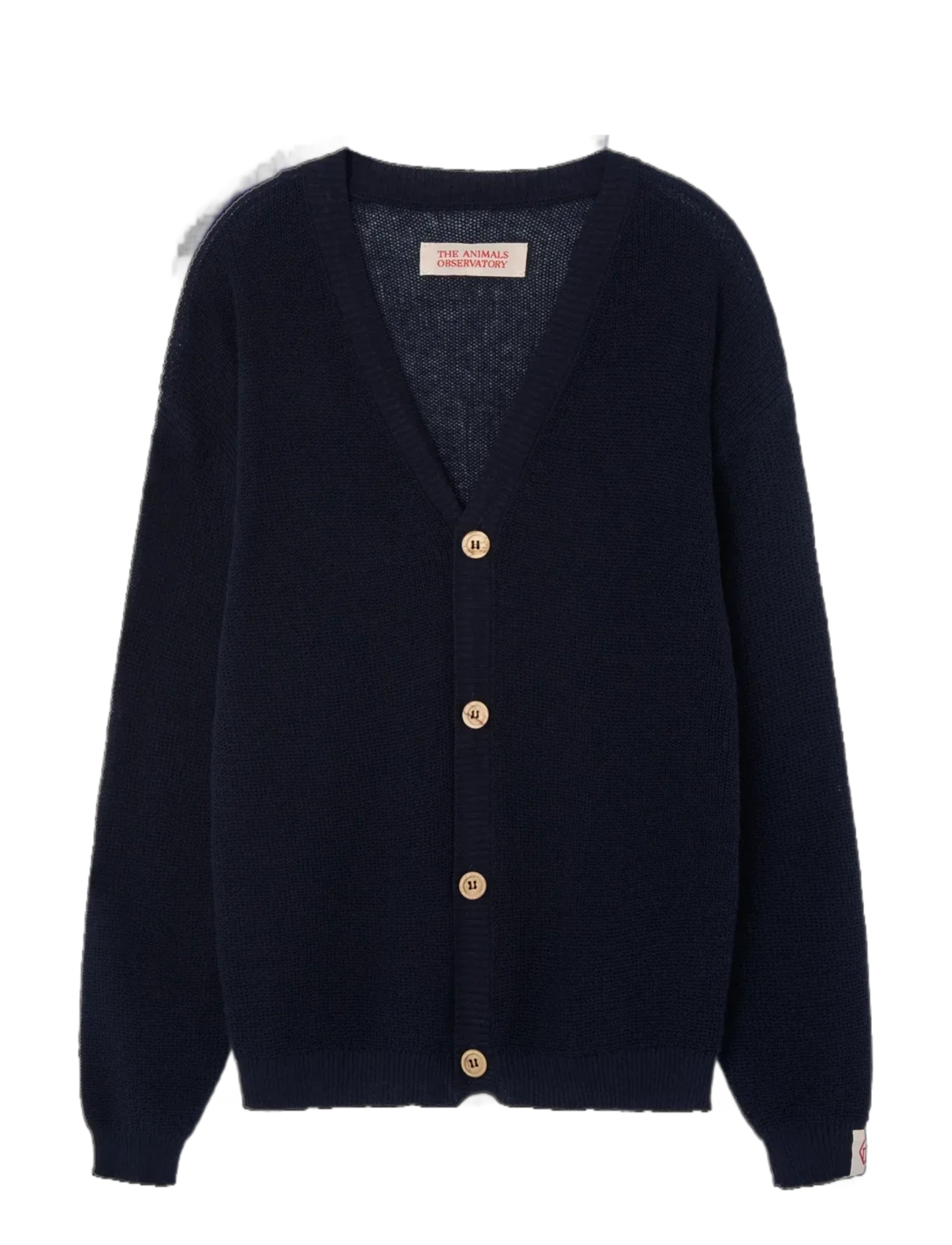 THE ANIMALS OBSERVATORY - RACOON KID CARDIGAN Navy - cardigans - navy - 1