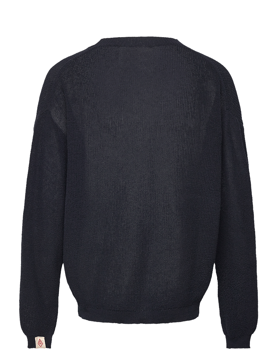 THE ANIMALS OBSERVATORY - RACOON KID CARDIGAN Navy - cardigans - navy - 2