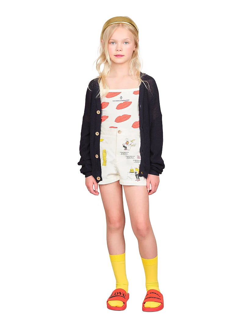 THE ANIMALS OBSERVATORY - RACOON KID CARDIGAN Navy - cardigans - navy - 0