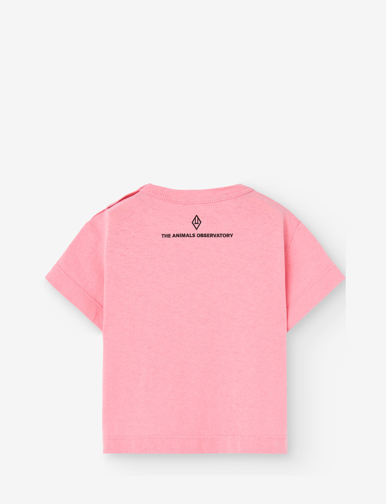 THE ANIMALS OBSERVATORY - PANGOLIN BABY T-SHIRT Pink - kortärmade t-shirts - pink - 1