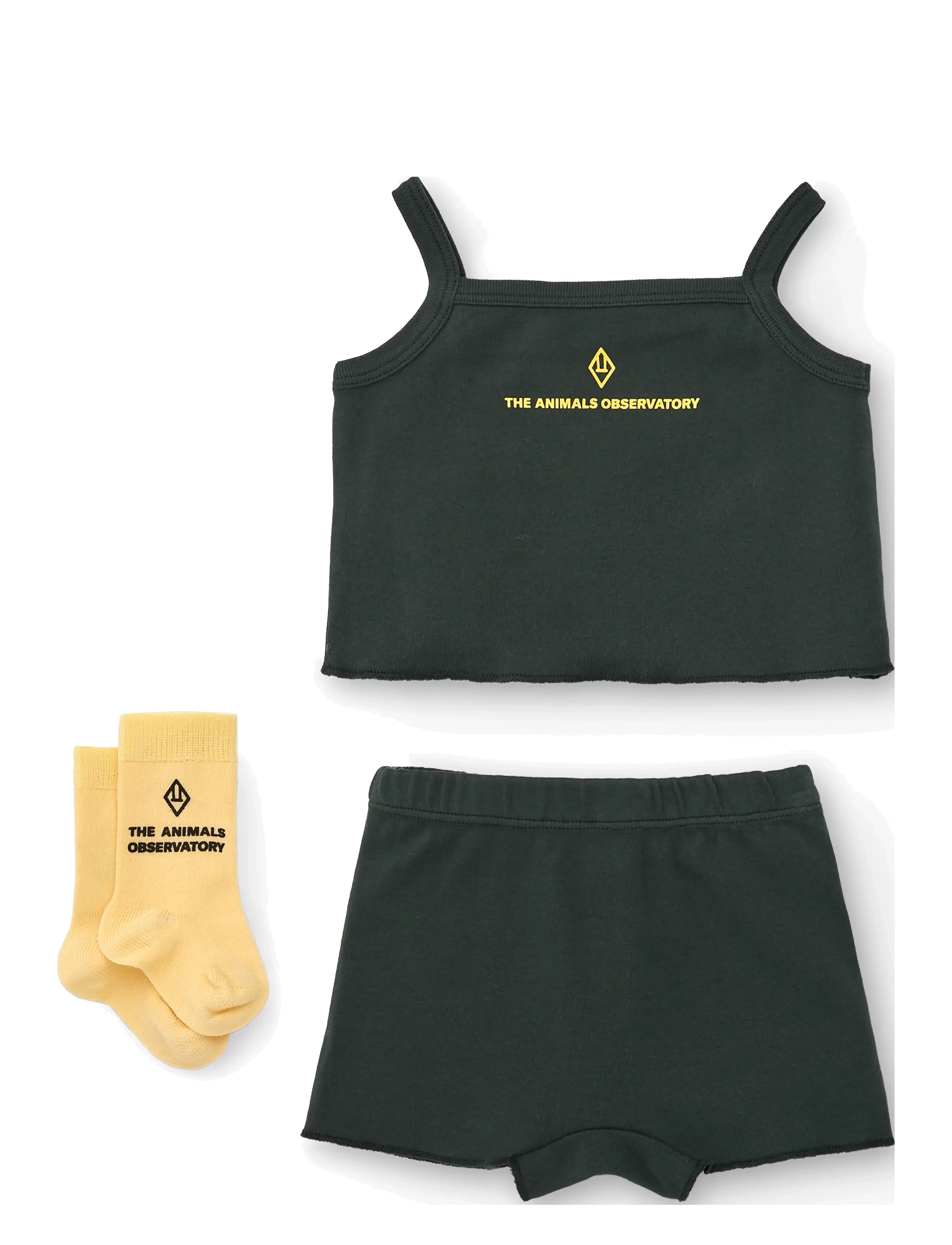 THE ANIMALS OBSERVATORY - SET STORK BABY SET Deep Green - shop by age - deep green - 1