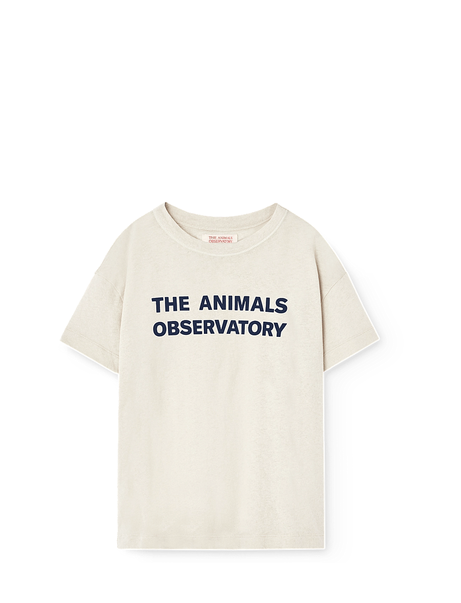 THE ANIMALS OBSERVATORY - ORION KID T-SHIRT White Mouth - white mouth - 0
