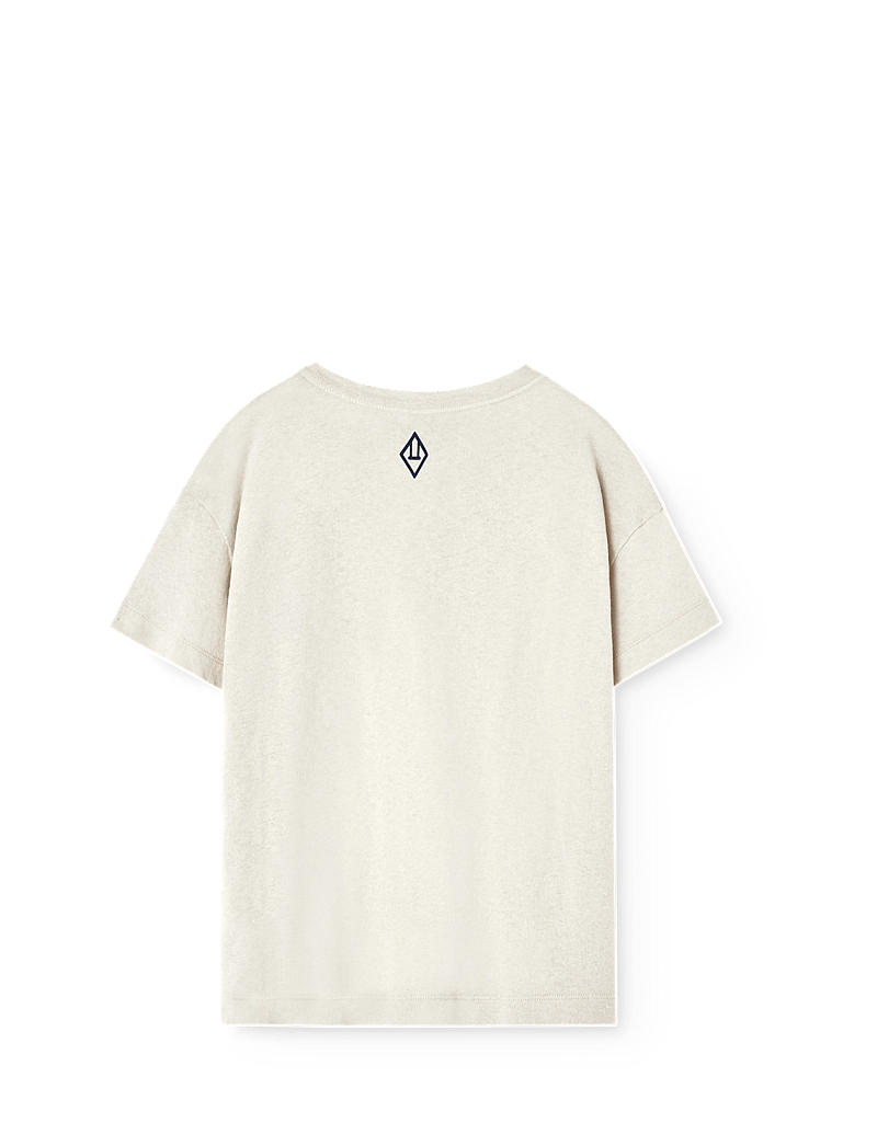 THE ANIMALS OBSERVATORY - ORION KID T-SHIRT White Mouth - kortärmade t-shirts - white mouth - 1