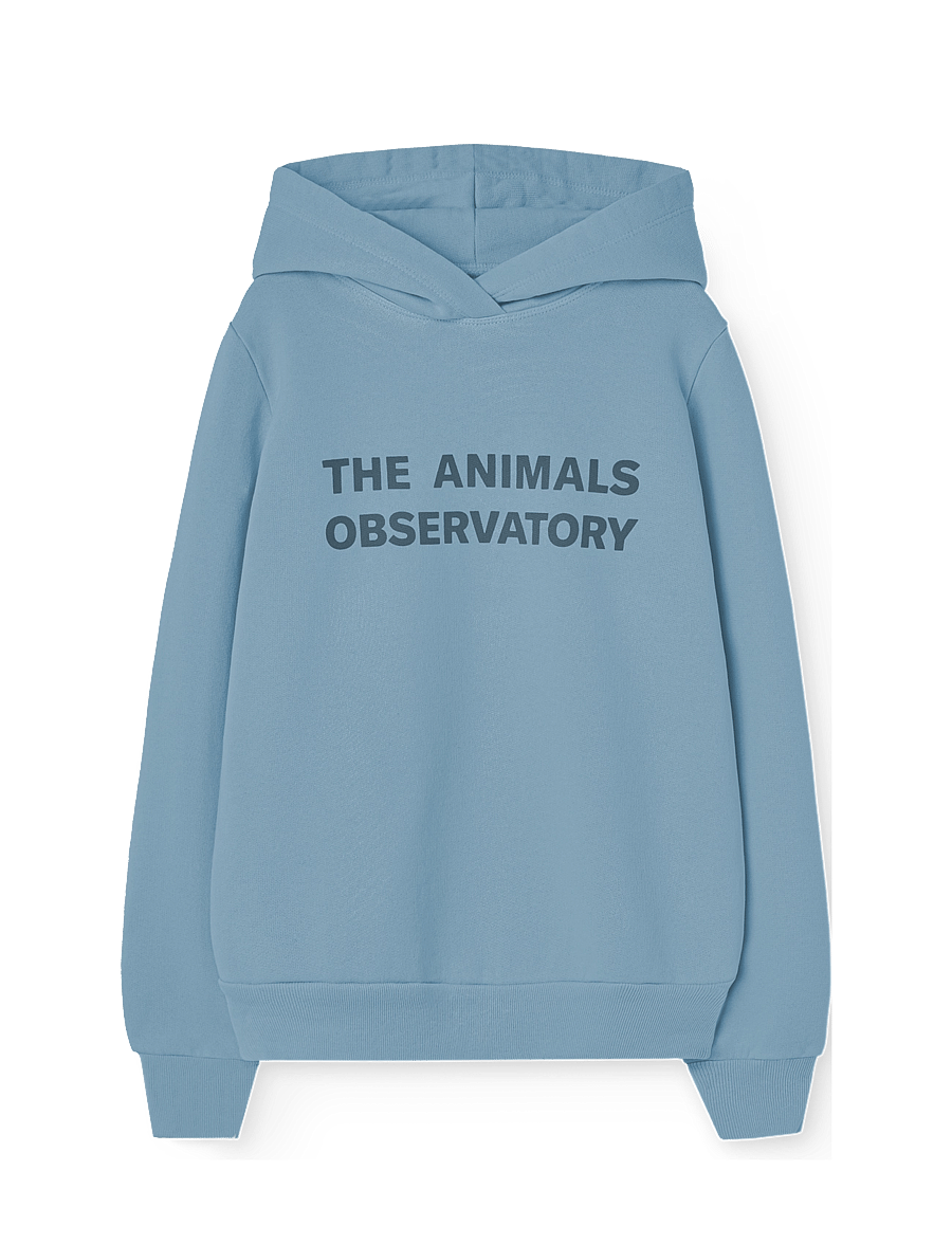 THE ANIMALS OBSERVATORY - TAURUS KID HOODIE Blue - blue - 0