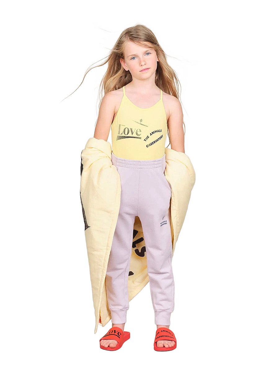 THE ANIMALS OBSERVATORY - DRACO KID SWEATPANTS Lavand - mjukisbyxor - lavand - 0