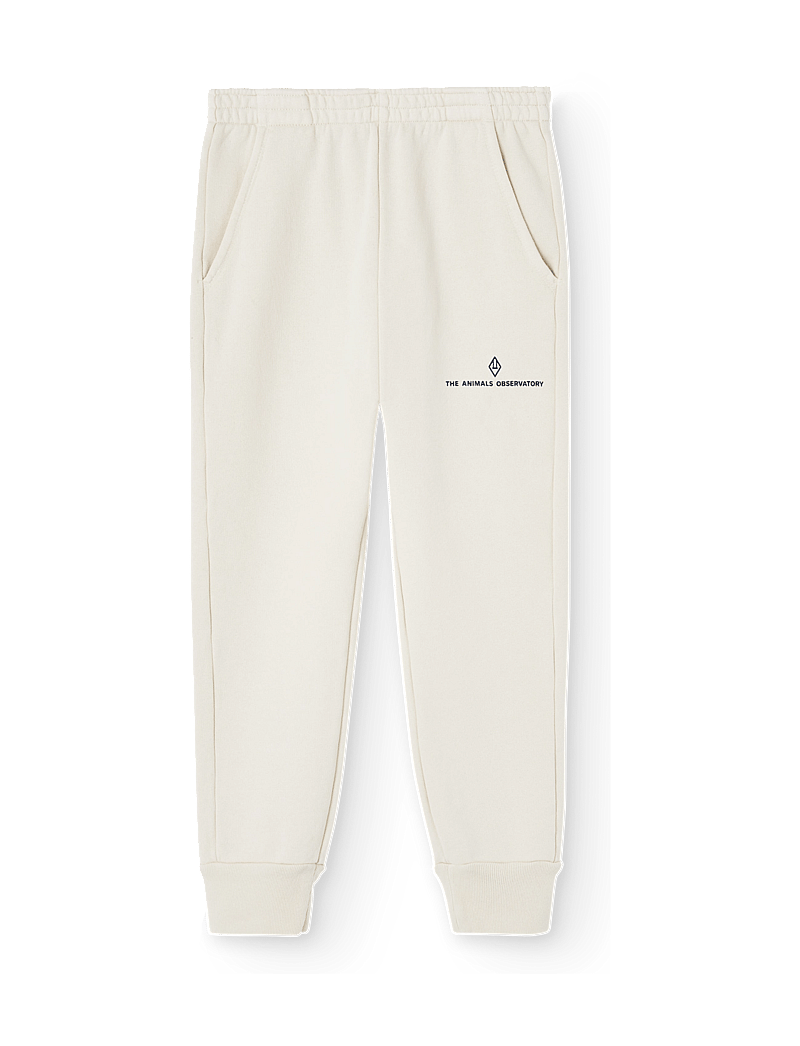 THE ANIMALS OBSERVATORY - DRACO KID SWEATPANTS White - mjukisbyxor - white - 0