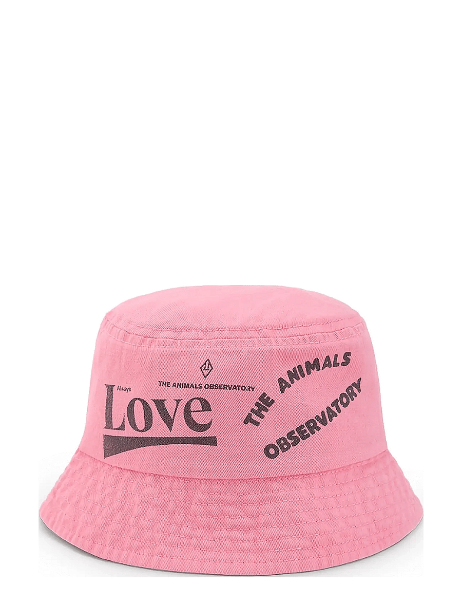 THE ANIMALS OBSERVATORY - STARFISH BABY BUCKET HAT PINK - winteraccessoires - pink - 0
