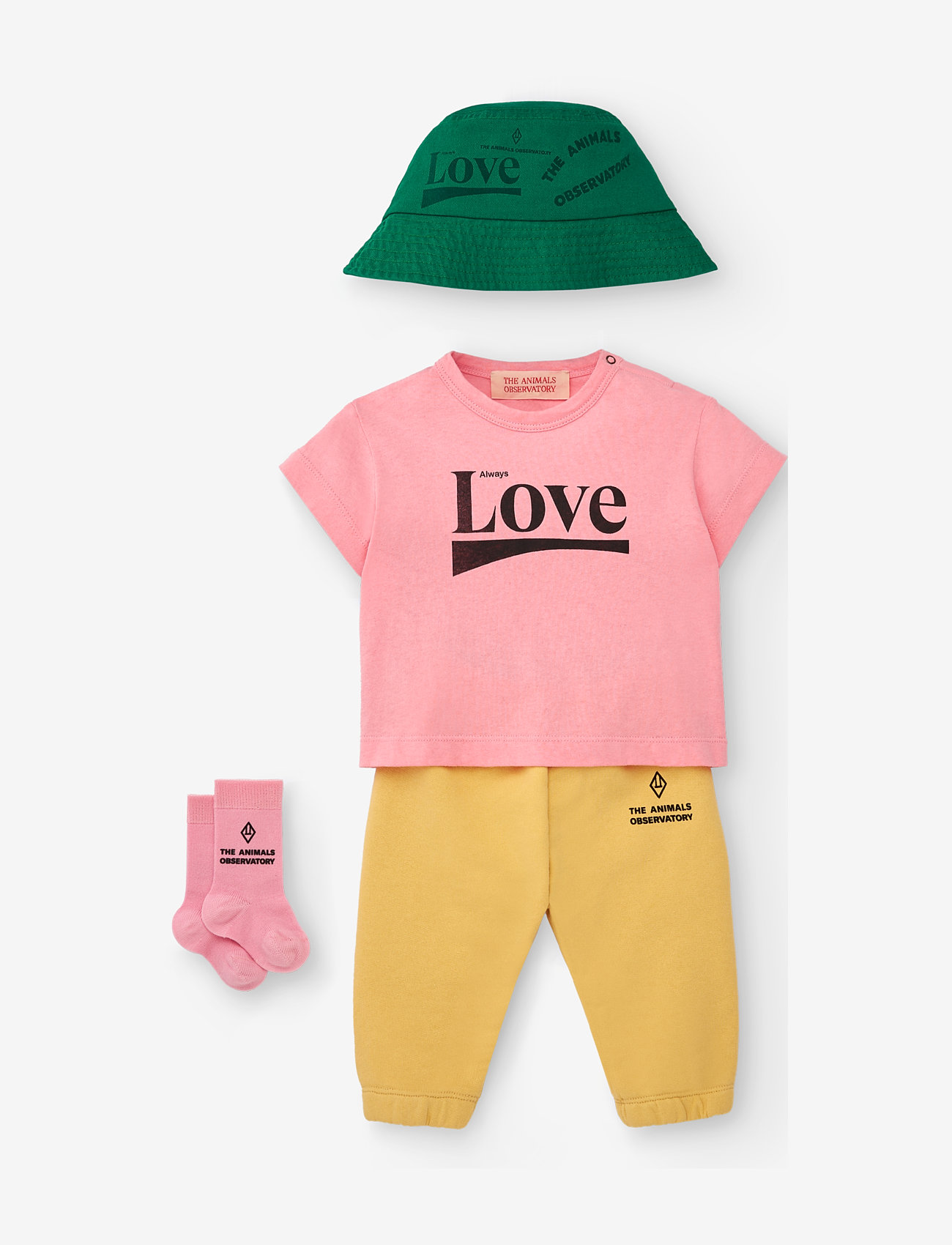 THE ANIMALS OBSERVATORY - STARFISH BABY BUCKET HAT Green - green - 2