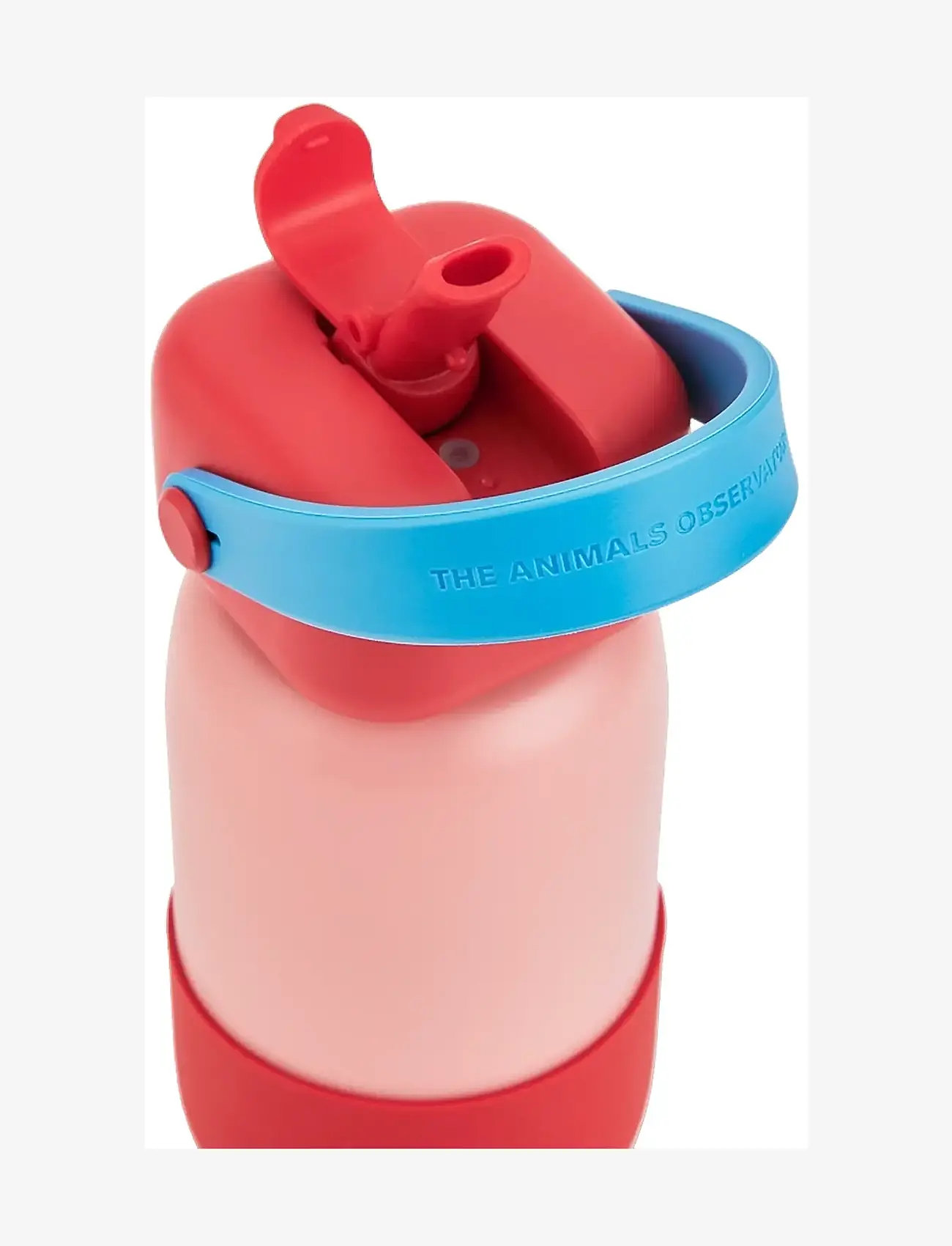 THE ANIMALS OBSERVATORY - GREEN GUACAMAYO KID BOTTLE - vandflasker - pink - 2