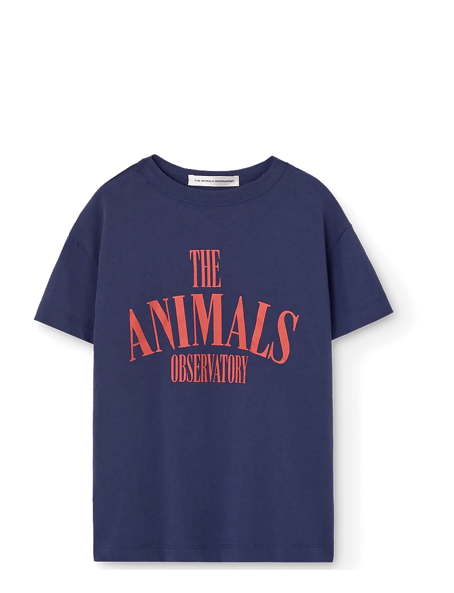 THE ANIMALS OBSERVATORY - PUPFISH KID T-SHIRT RAW WHITE 6y - kurzärmelige - deep blue - 1