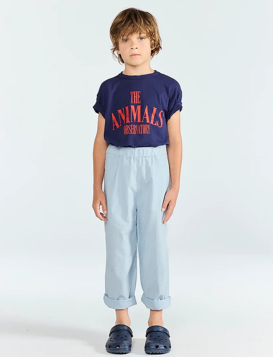 THE ANIMALS OBSERVATORY - PUPFISH KID T-SHIRT RAW WHITE 6y - kortærmede t-shirts - deep blue - 0