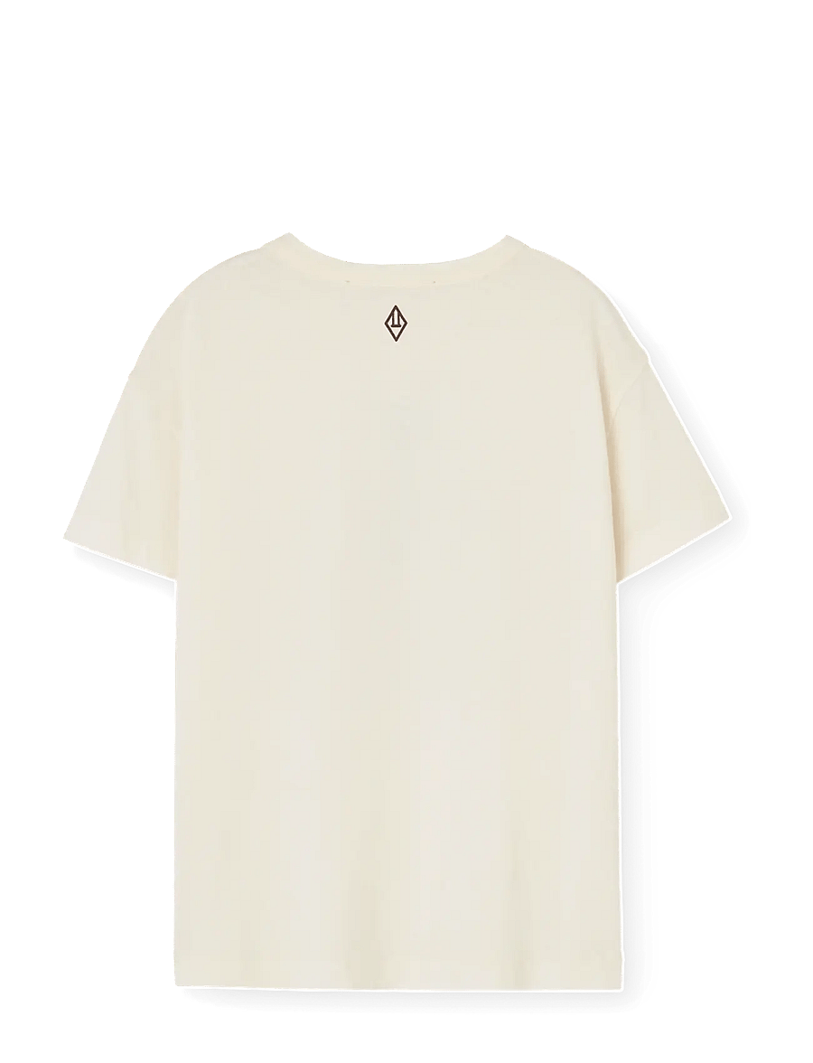 THE ANIMALS OBSERVATORY - PUPFISH KID T-SHIRT RAW WHITE 2y - kortærmede t-shirts - raw white - 2
