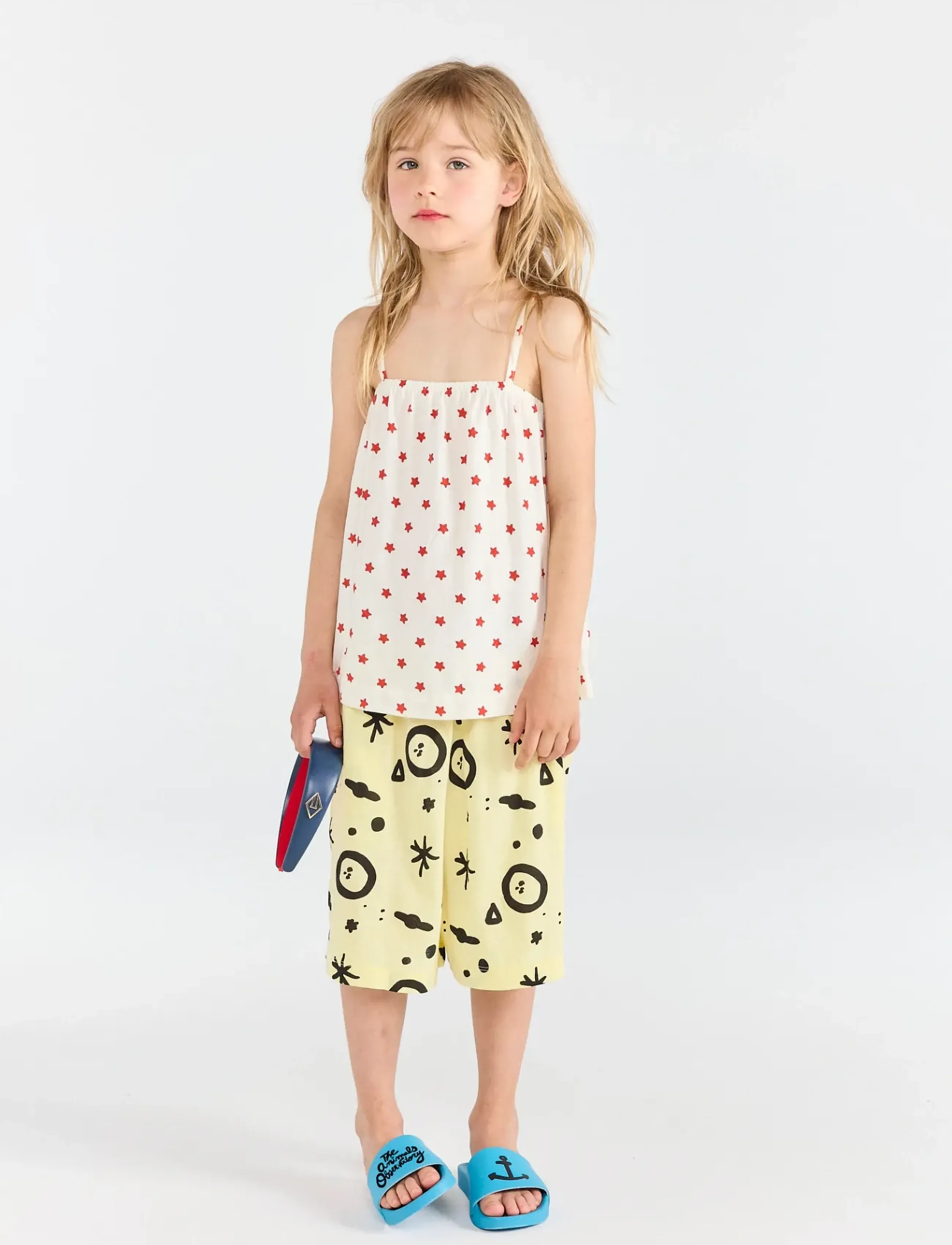 THE ANIMALS OBSERVATORY STORK KID TOP RAW WHITE - Toppar & T-shirts - RAW WHITE / white