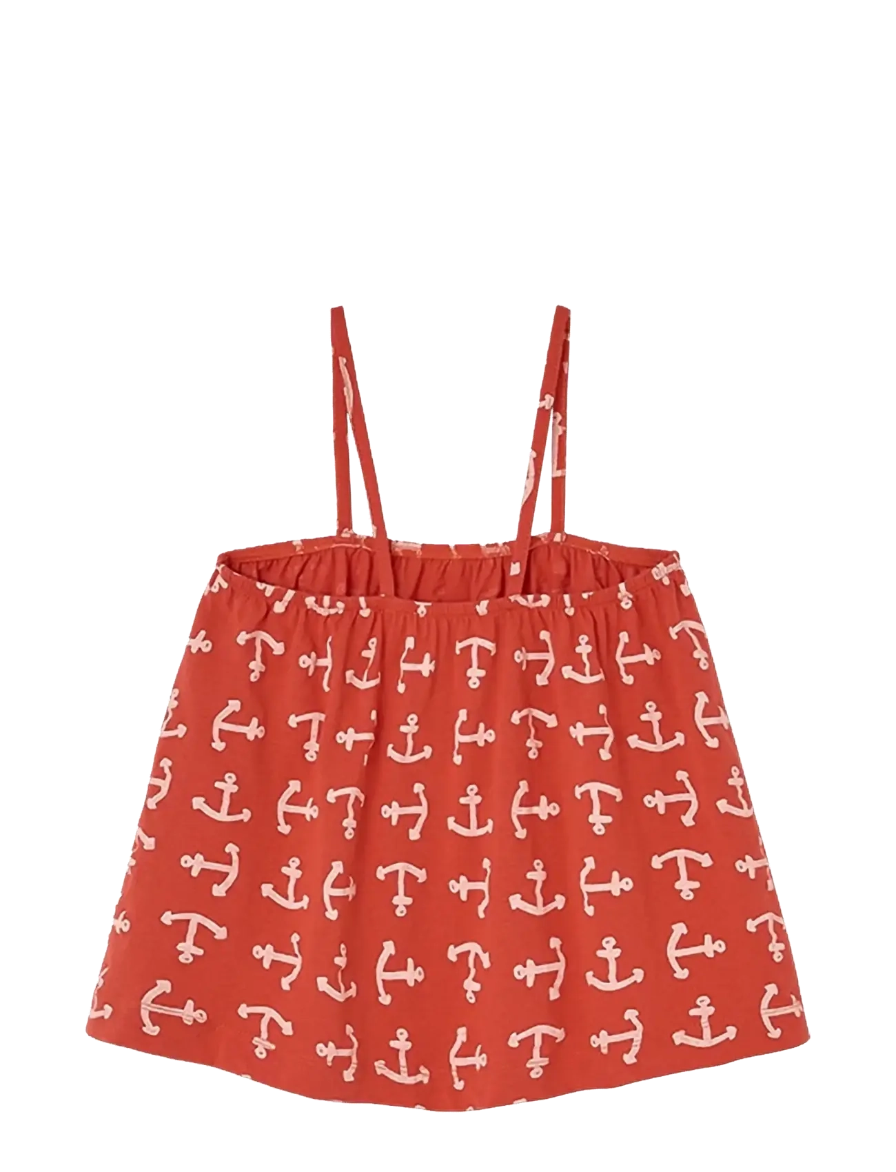 THE ANIMALS OBSERVATORY - STORK KID TOP RAW WHITE - hlýrabolir - red - 2