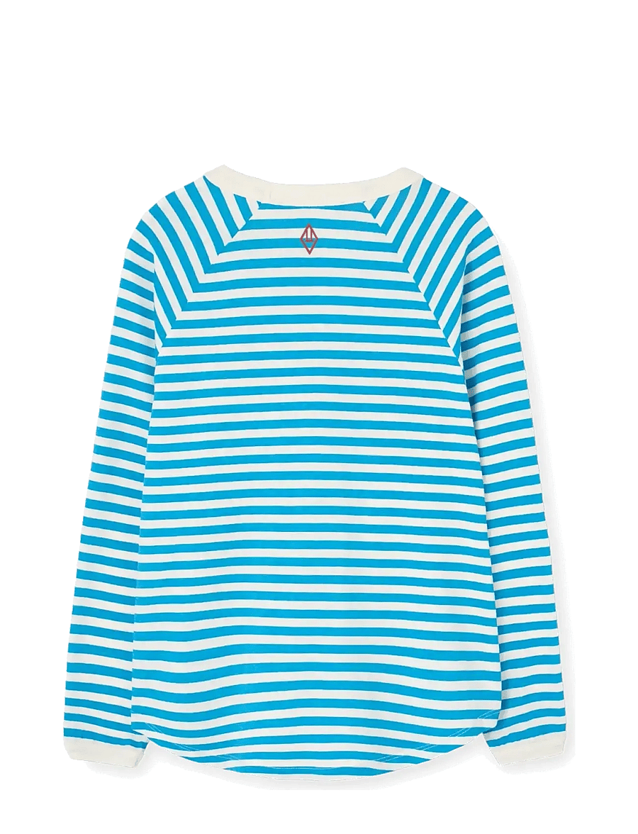 THE ANIMALS OBSERVATORY - ANTEATER KID LONG SLEEVE T-SHIRT DARK GARDEN - långärmade t-shirts - blue - 2