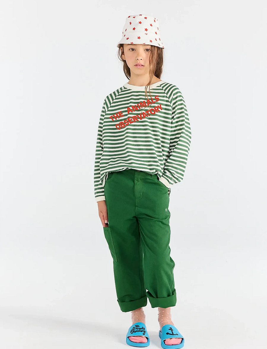 THE ANIMALS OBSERVATORY - ANTEATER KID LONG SLEEVE T-SHIRT DARK GARDEN - langärmelig - dark garden - 0