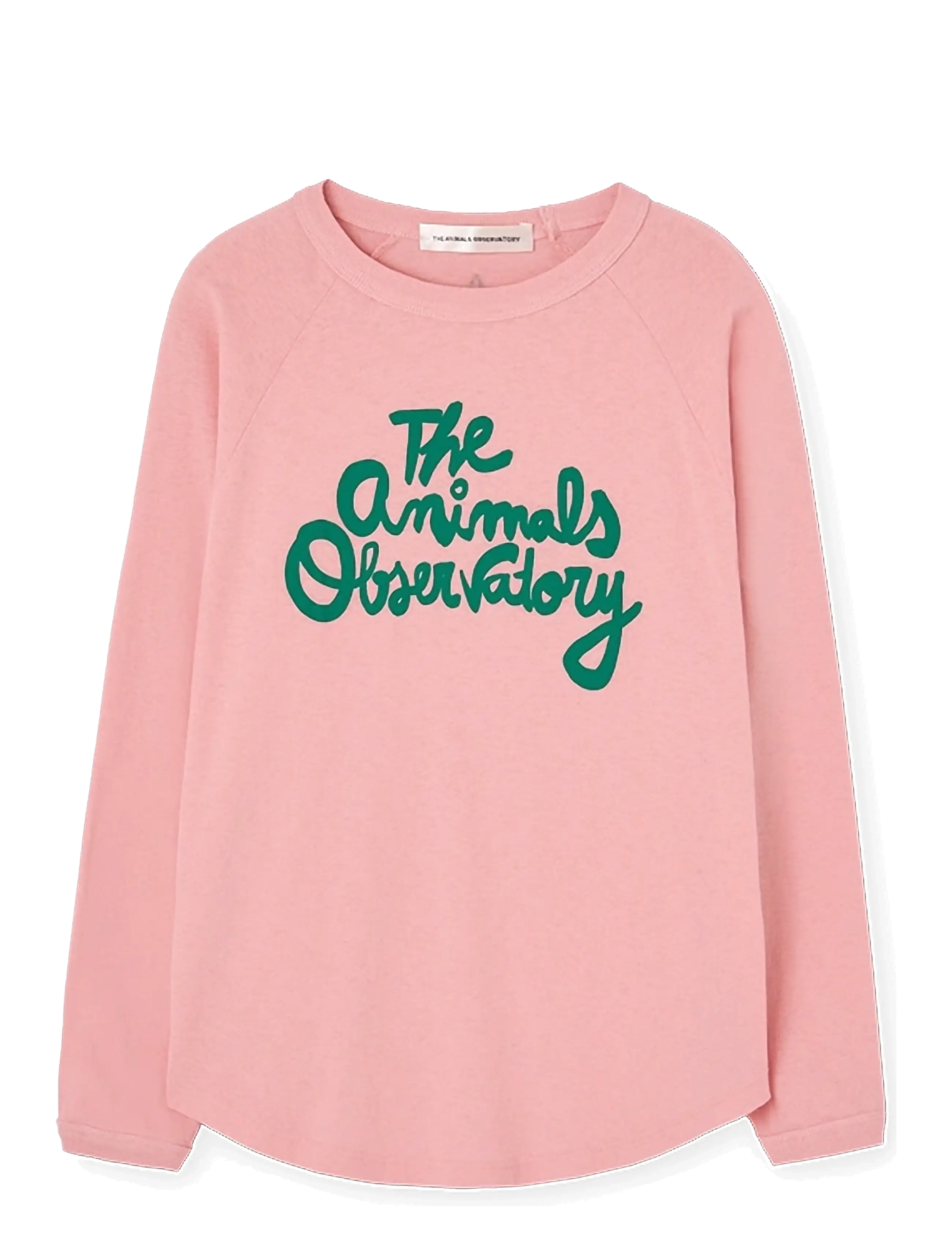 THE ANIMALS OBSERVATORY ANTEATER KID LONG SLEEVE T-SHIRT BLUE - Fatnaður - SOFT PINK / pink/rose