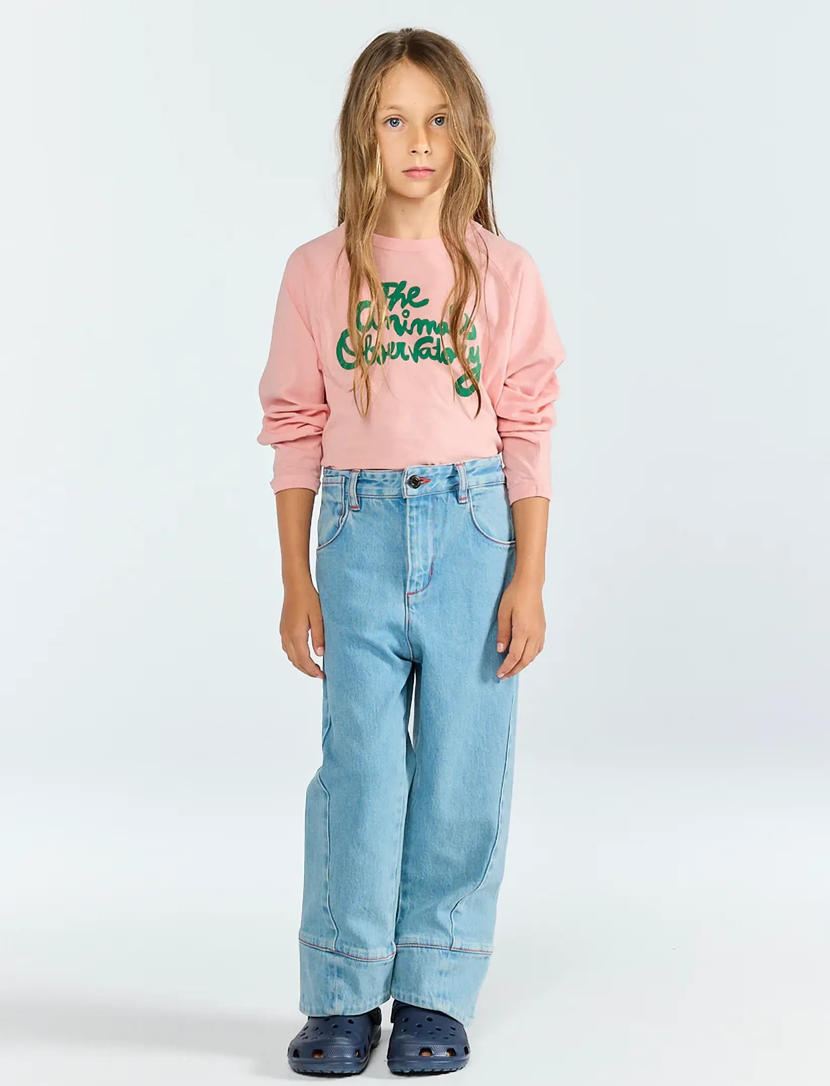 THE ANIMALS OBSERVATORY ANTEATER KID LONG SLEEVE T-SHIRT DARK GARDEN - Langærmede T-shirts - SOFT PINK / pink/rose