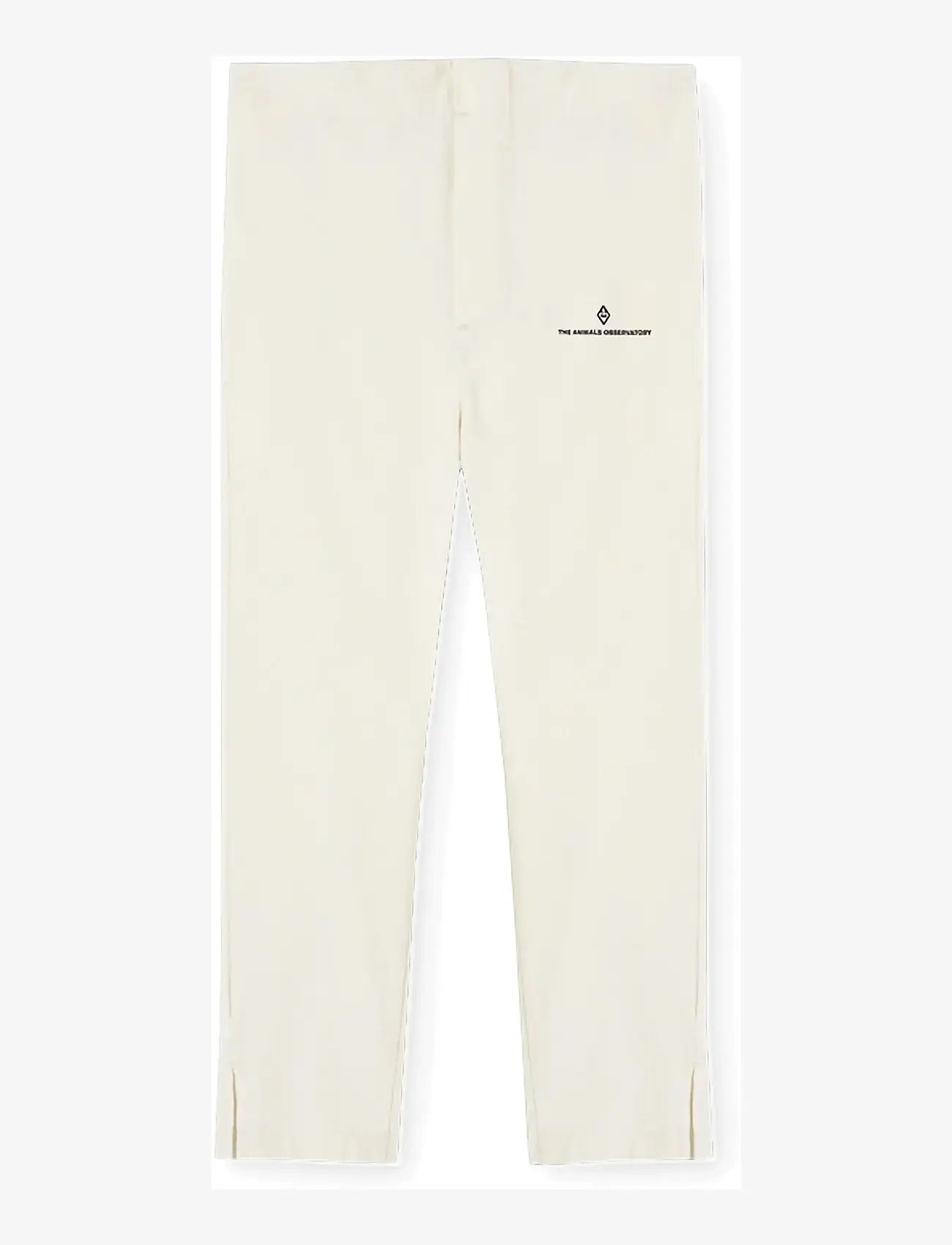 THE ANIMALS OBSERVATORY - HORSE KID PANTS BROWN STRIPES - dressipüksid - raw white - 1