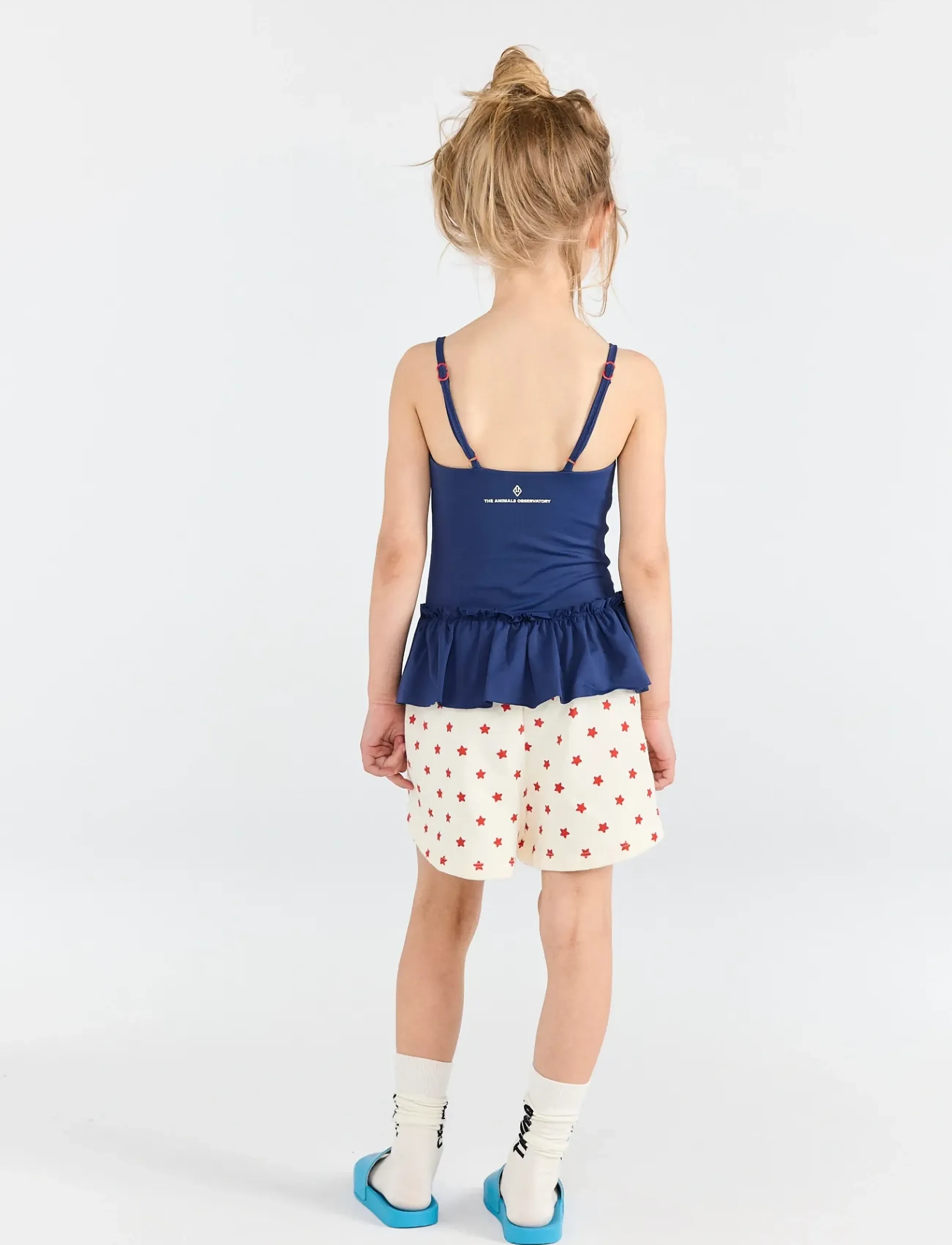 THE ANIMALS OBSERVATORY - GARDENER KID SHORT SWEATPANTS RAW WHITE - sweatshorts - raw white - 3