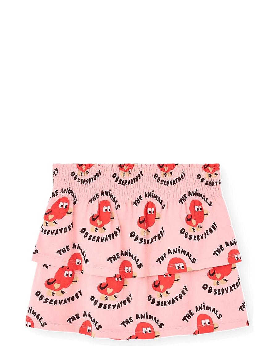 THE ANIMALS OBSERVATORY - KIWI KID SKORT RAW WHITE - miniseelikud - soft pink - 1