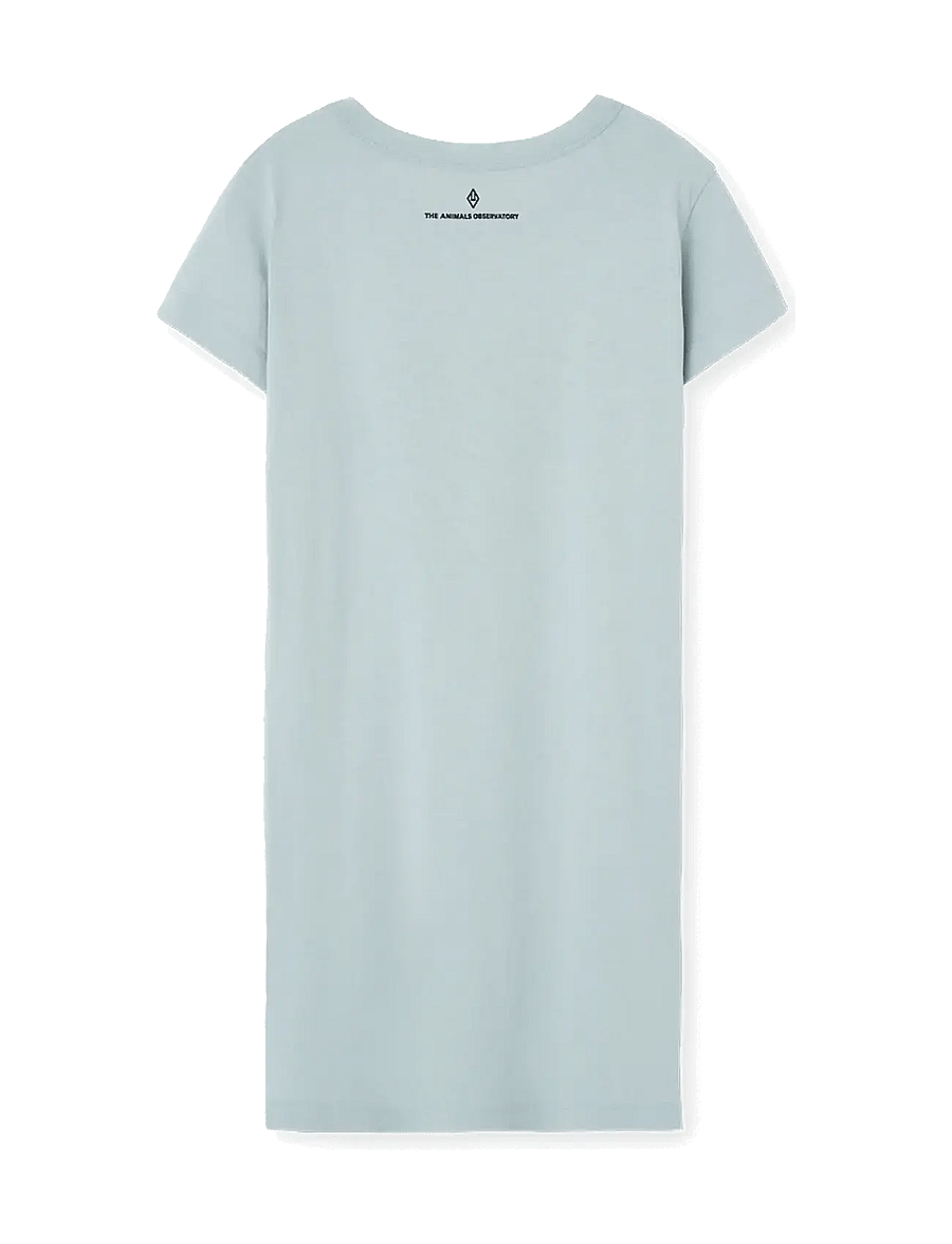 THE ANIMALS OBSERVATORY - GORILLA KID DRESS BLUE - kortærmede hverdagskjoler - blue - 2