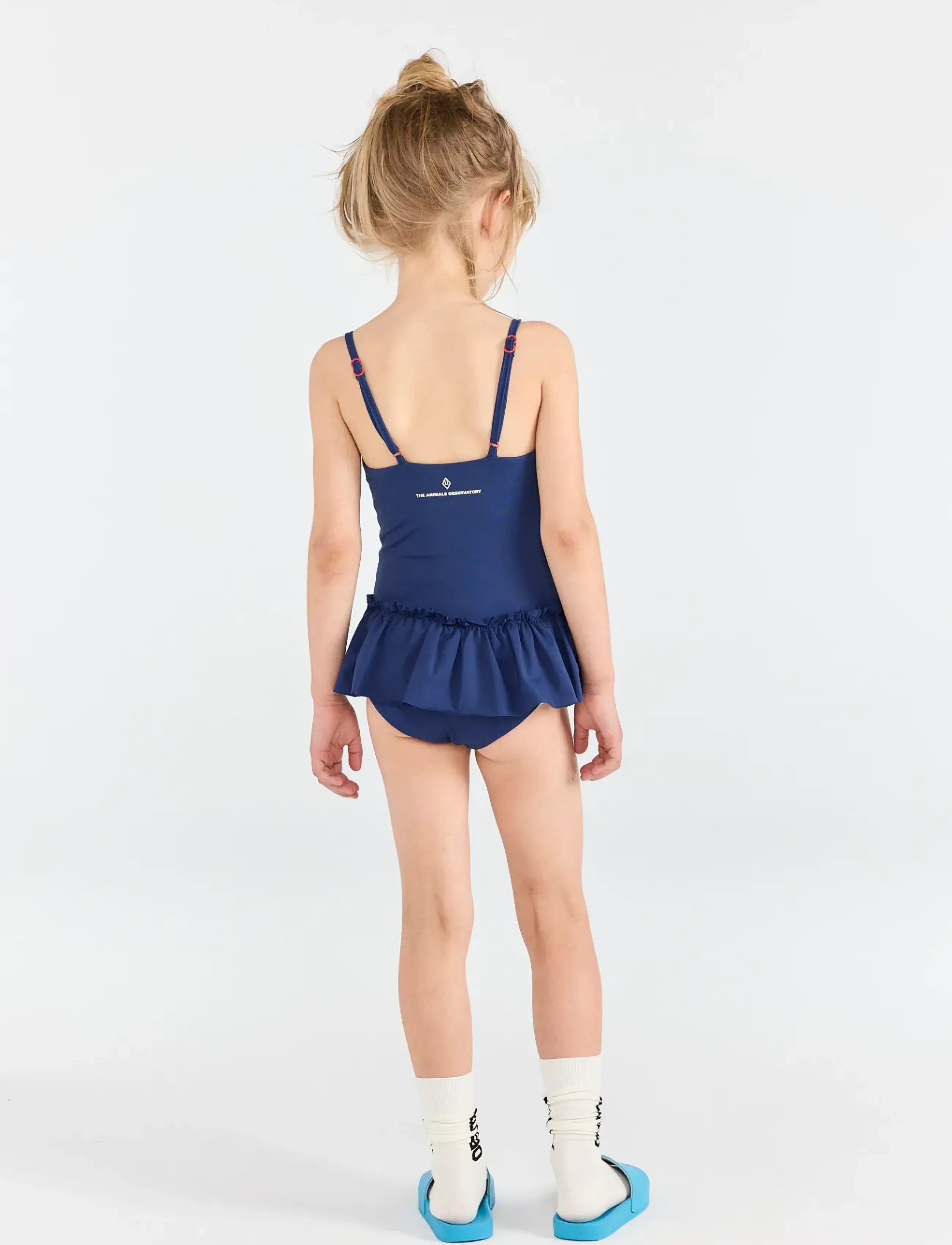 THE ANIMALS OBSERVATORY - CLOWNFISH KID SWIMSUIT RED - uv-kaitsega riided - deep blue - 3