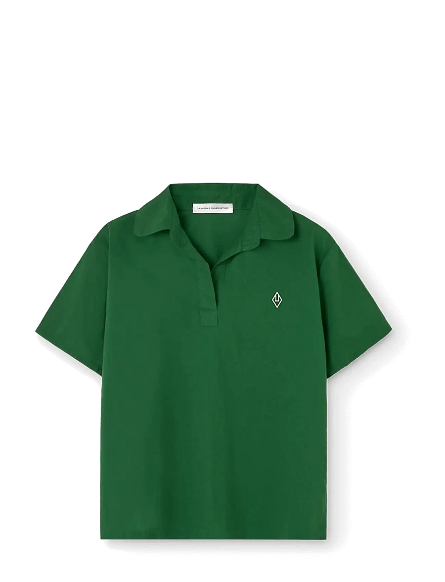 THE ANIMALS OBSERVATORY - CUCKOO KID SHIRT DARK GARDEN - kortærmede poloer - dark garden - 1