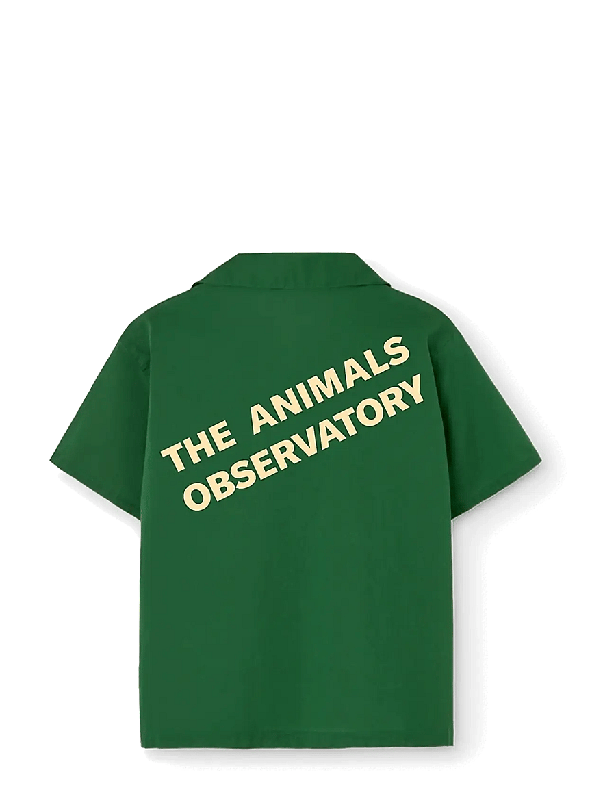 THE ANIMALS OBSERVATORY - CUCKOO KID SHIRT DARK GARDEN - kortærmede poloer - dark garden - 2