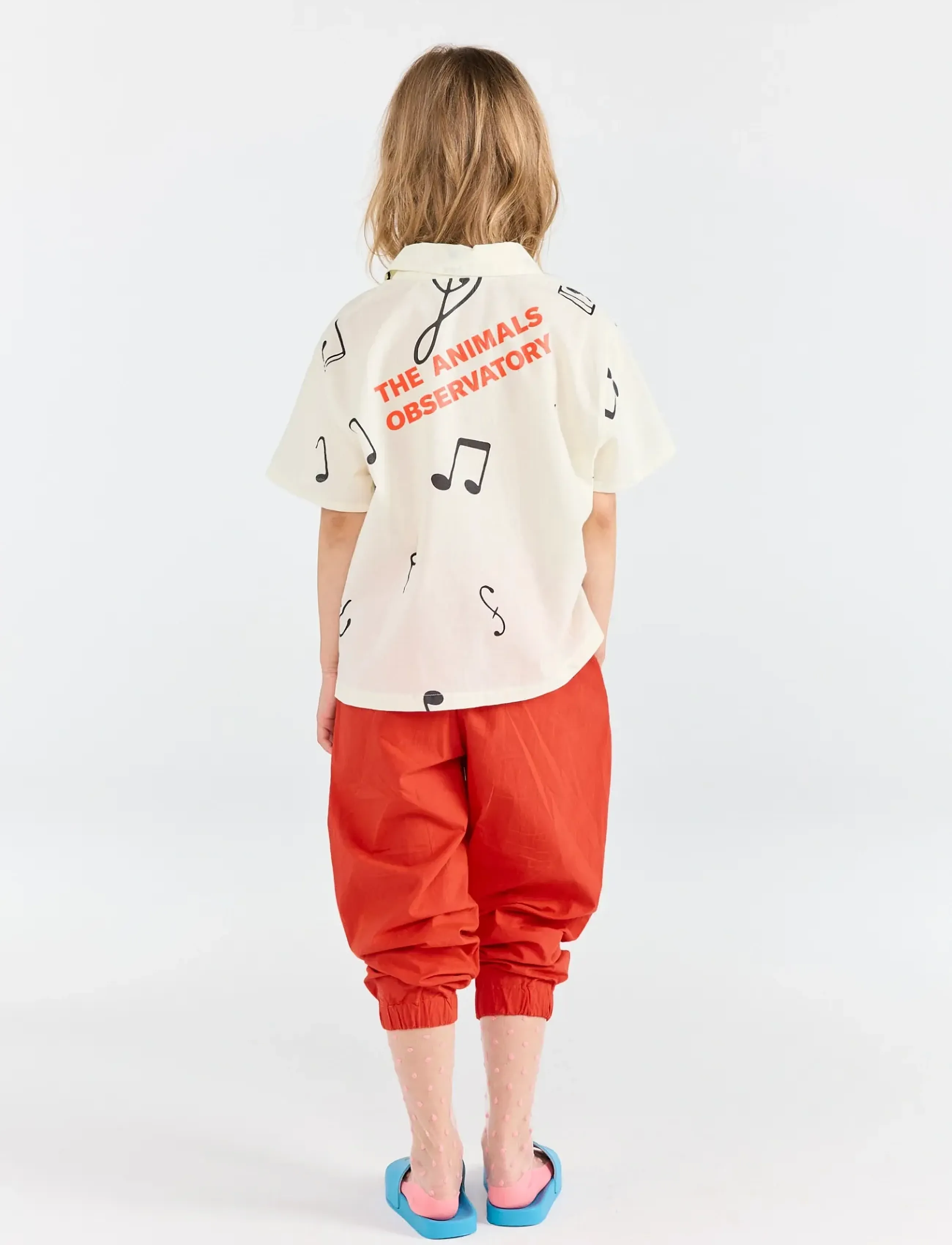 THE ANIMALS OBSERVATORY - CUCKOO KID SHIRT White Tree - kurzärmelig - raw white - 3