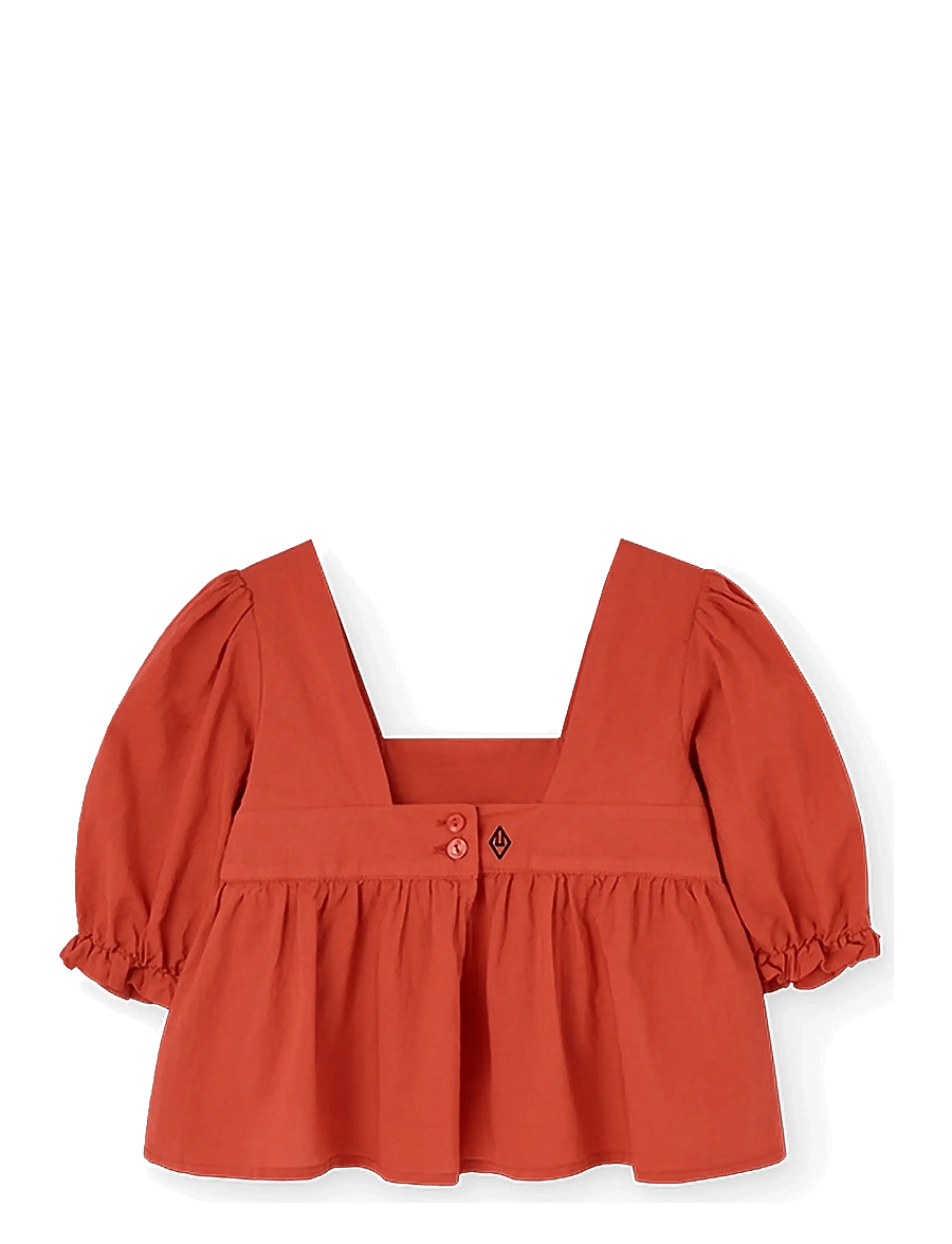 THE ANIMALS OBSERVATORY - MANDRIL KID BLOUSE SOFT PINK - bluser & tunikaer - red - 2