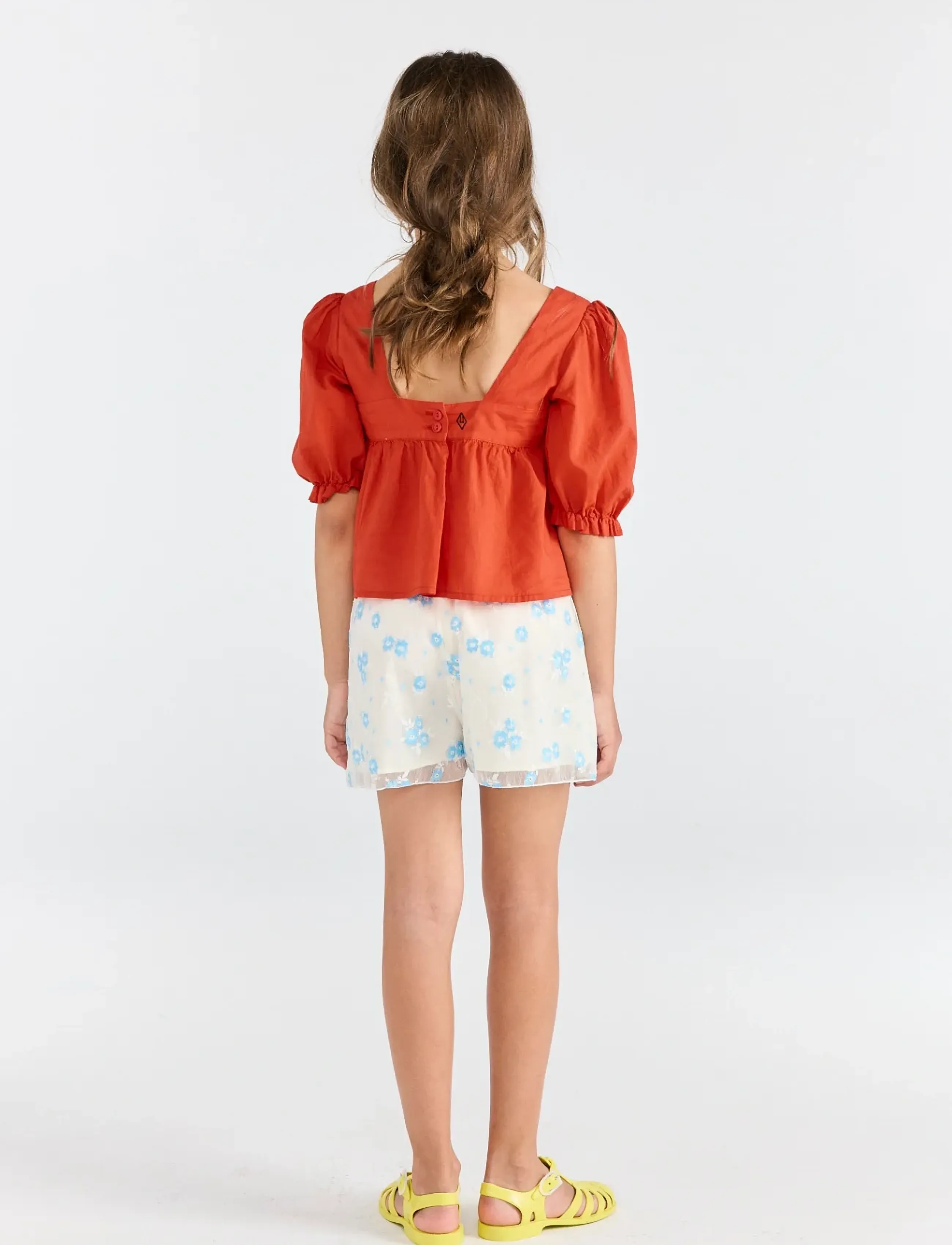 THE ANIMALS OBSERVATORY - MANDRIL KID BLOUSE RED - blusar & tunikor - red - 3