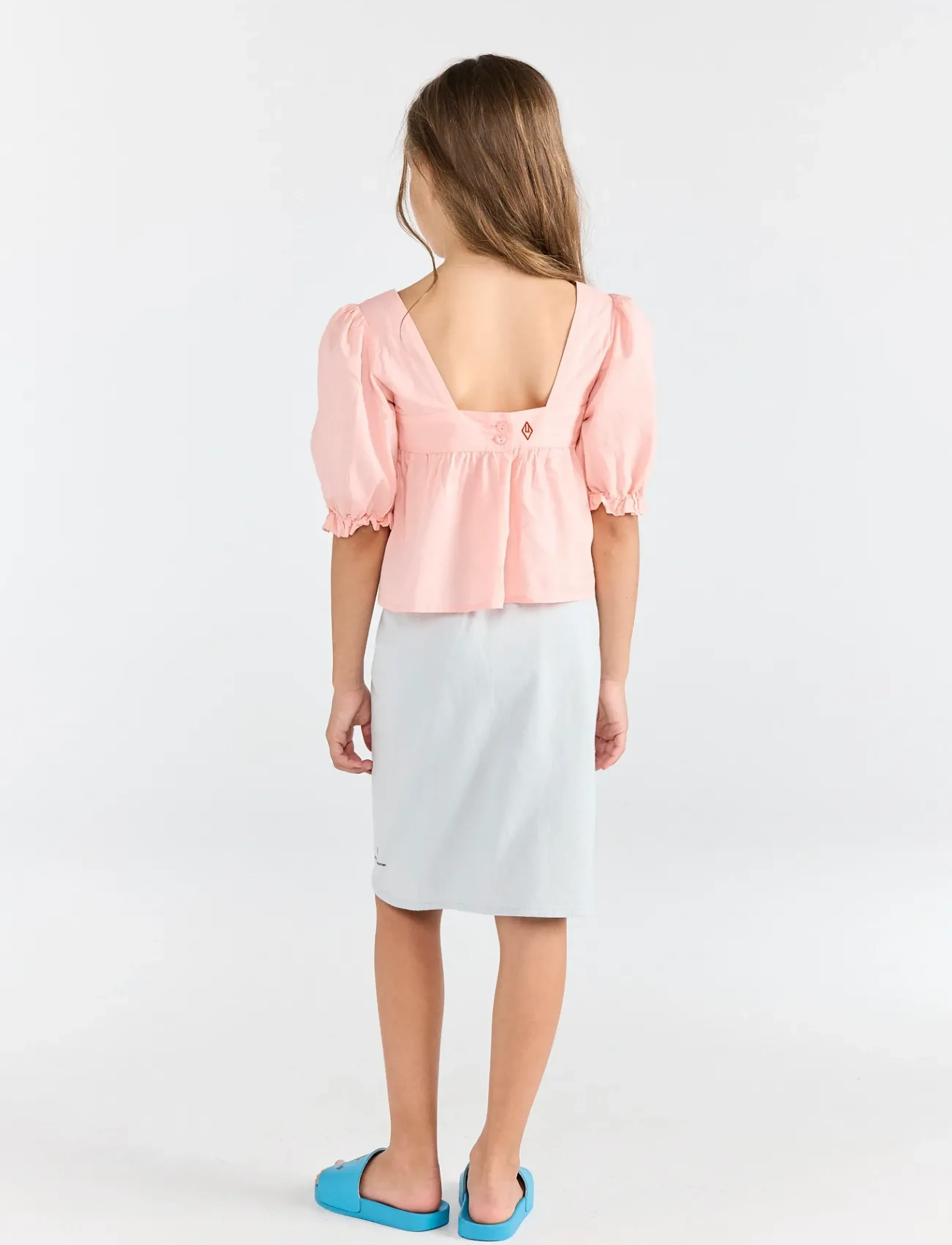 THE ANIMALS OBSERVATORY - MANDRIL KID BLOUSE RED - blusar & tunikor - soft pink - 3