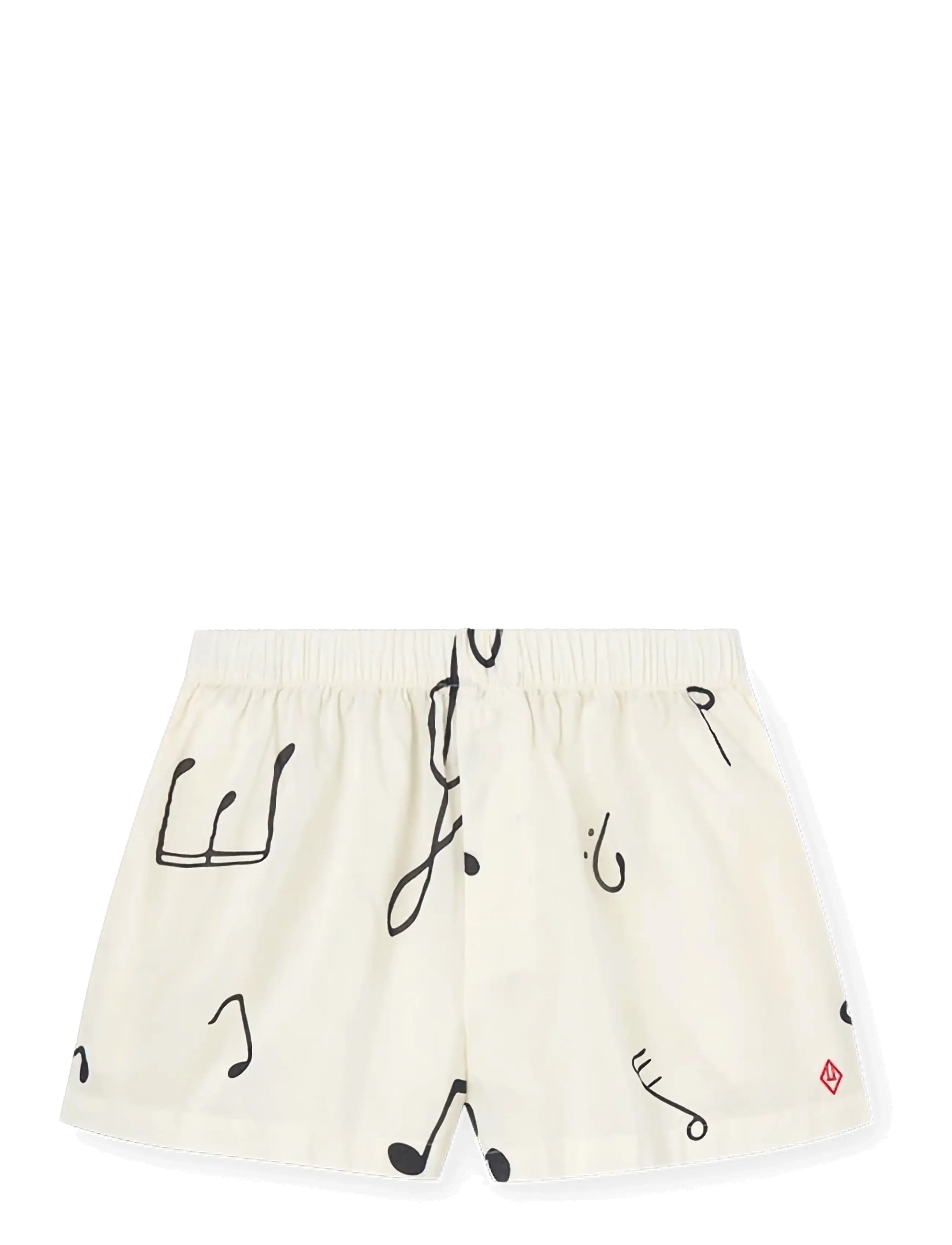 THE ANIMALS OBSERVATORY CLAM KID SHORTS White Tree - Shorts - RAW WHITE / cream