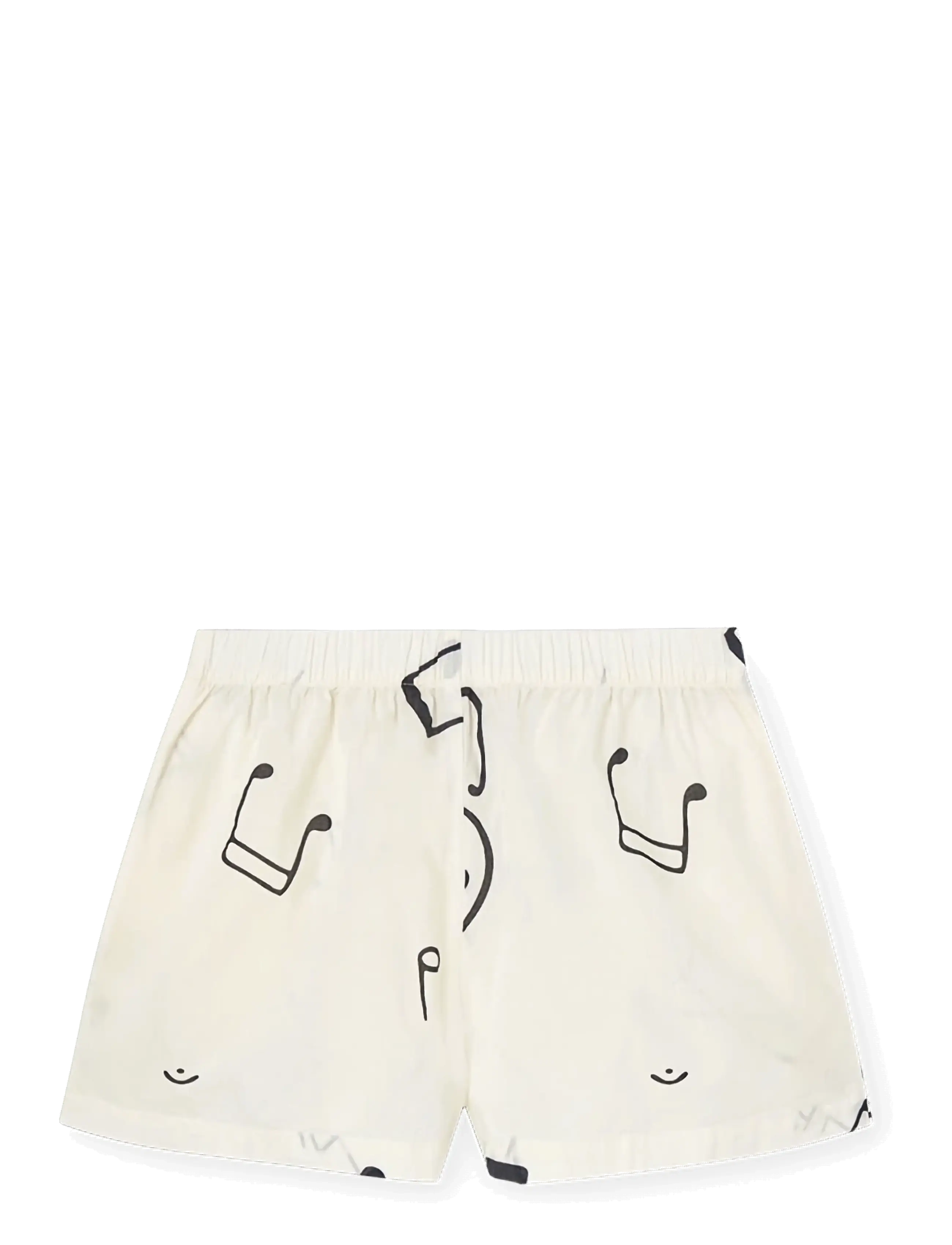 THE ANIMALS OBSERVATORY - CLAM KID SHORTS White Tree - casual shorts - raw white - 2