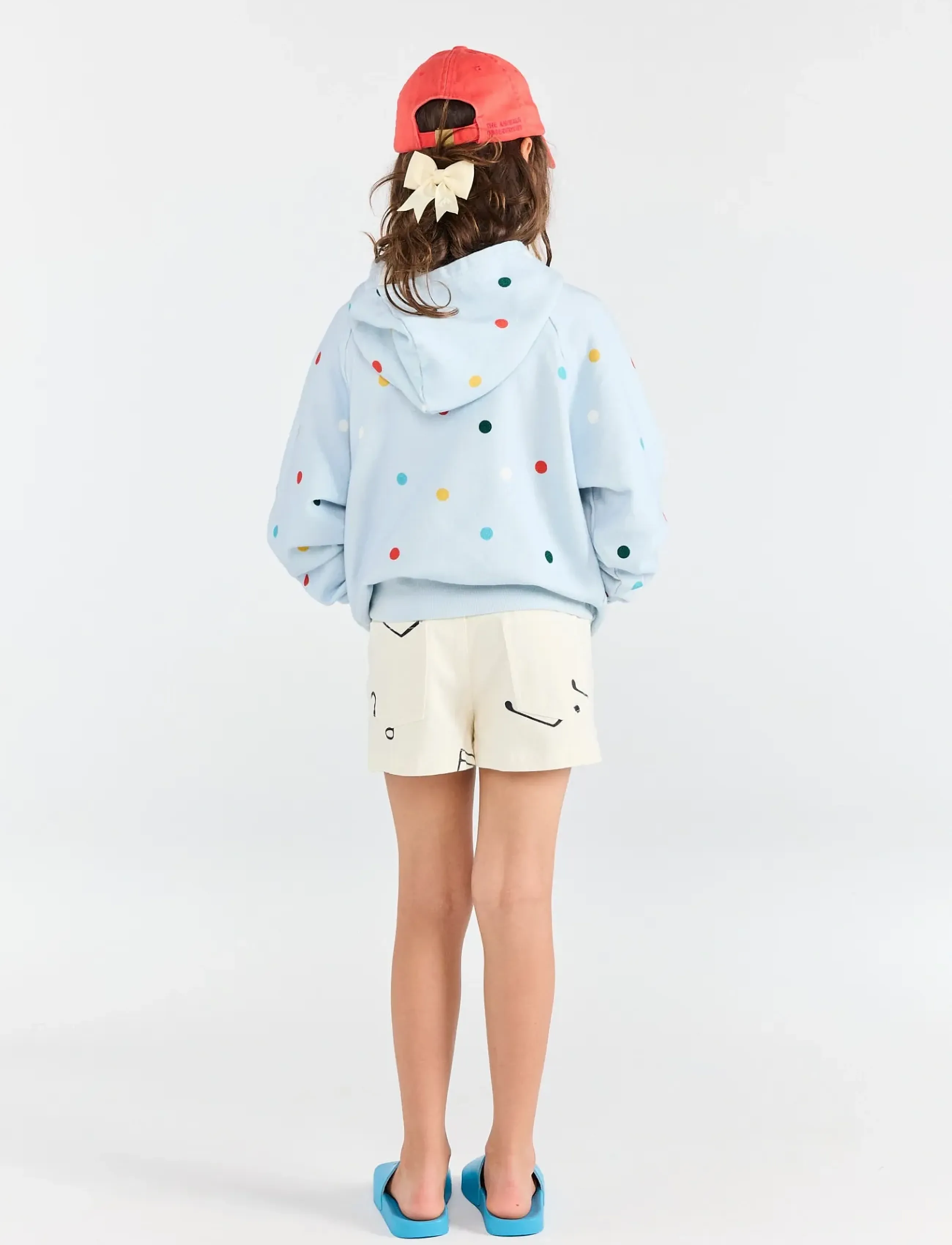 THE ANIMALS OBSERVATORY - CLAM KID SHORTS White Tree - casual shorts - raw white - 3