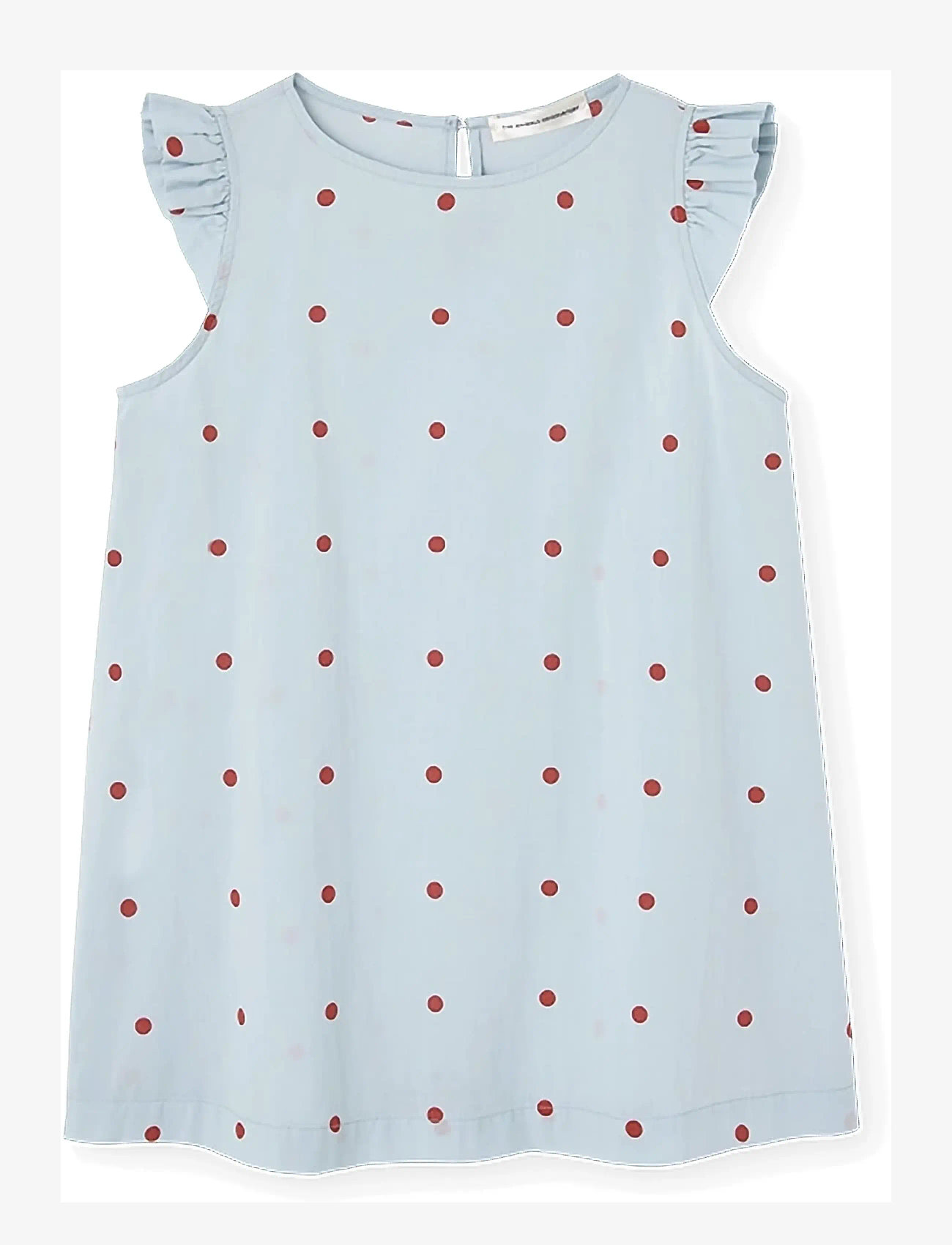 THE ANIMALS OBSERVATORY - FIREFLY KID DRESS BLUE - kortærmede babykjoler - blue - 1