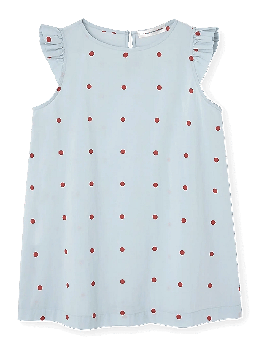 THE ANIMALS OBSERVATORY - FIREFLY KID DRESS White Tree - kortærmede babykjoler - blue - 1