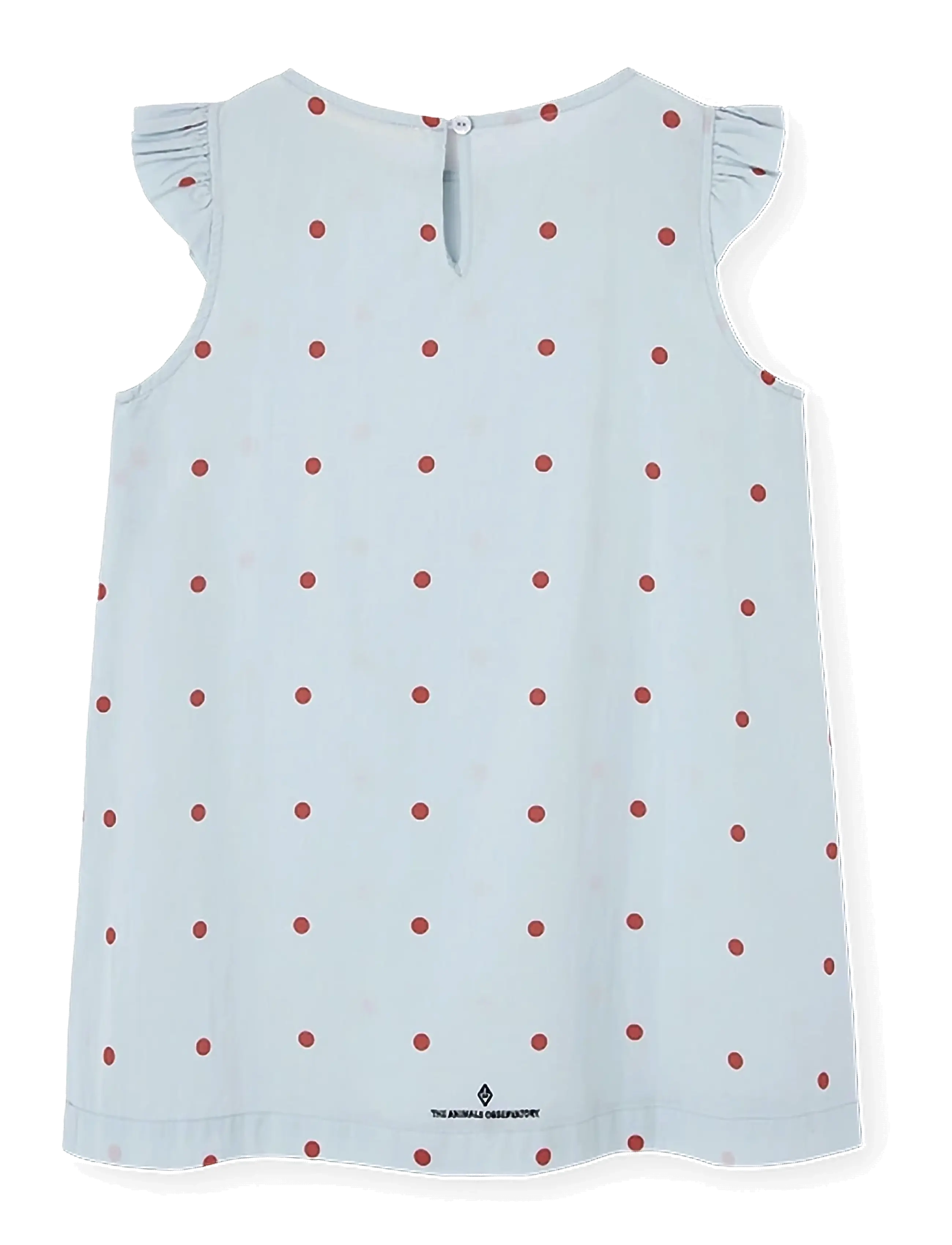 THE ANIMALS OBSERVATORY - FIREFLY KID DRESS BLUE - lühikeste varrukatega beebi kleidid - blue - 2
