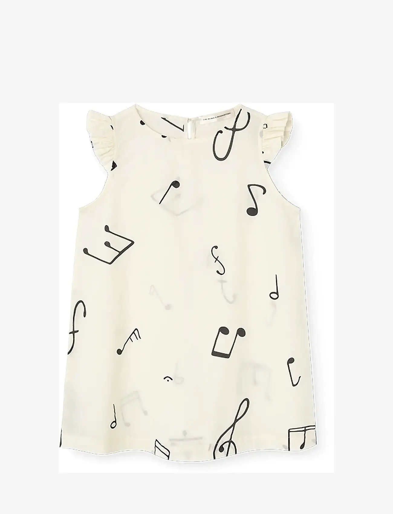 THE ANIMALS OBSERVATORY - FIREFLY KID DRESS White Tree - short-sleeved baby dresses - raw white - 1