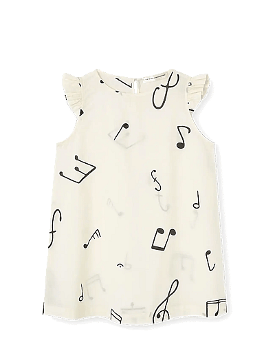 THE ANIMALS OBSERVATORY FIREFLY KID DRESS White Tree - Clothing - RAW WHITE / white